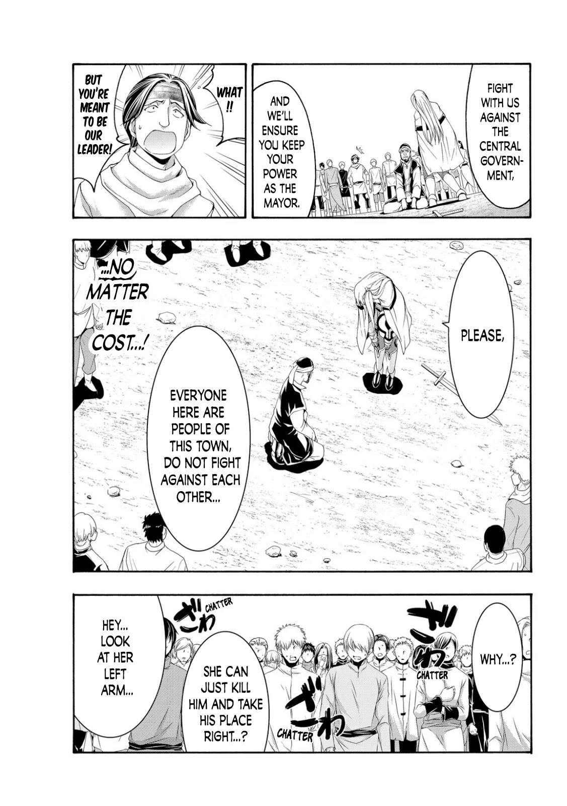 100-man no Inochi no Ue ni Ore wa Tatte Iru chapter 72 page 33