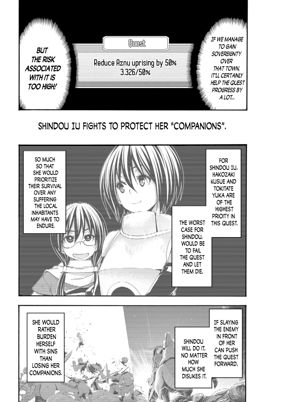 100-man no Inochi no Ue ni Ore wa Tatte Iru chapter 72 page 8