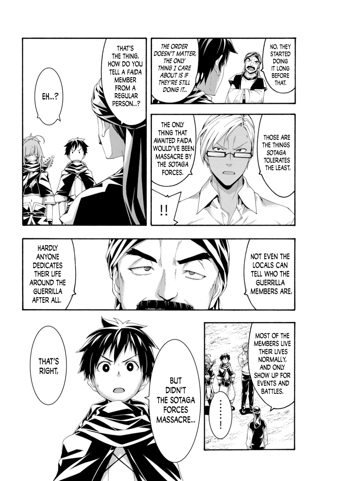 100-man no Inochi no Ue ni Ore wa Tatte Iru chapter 73 page 10