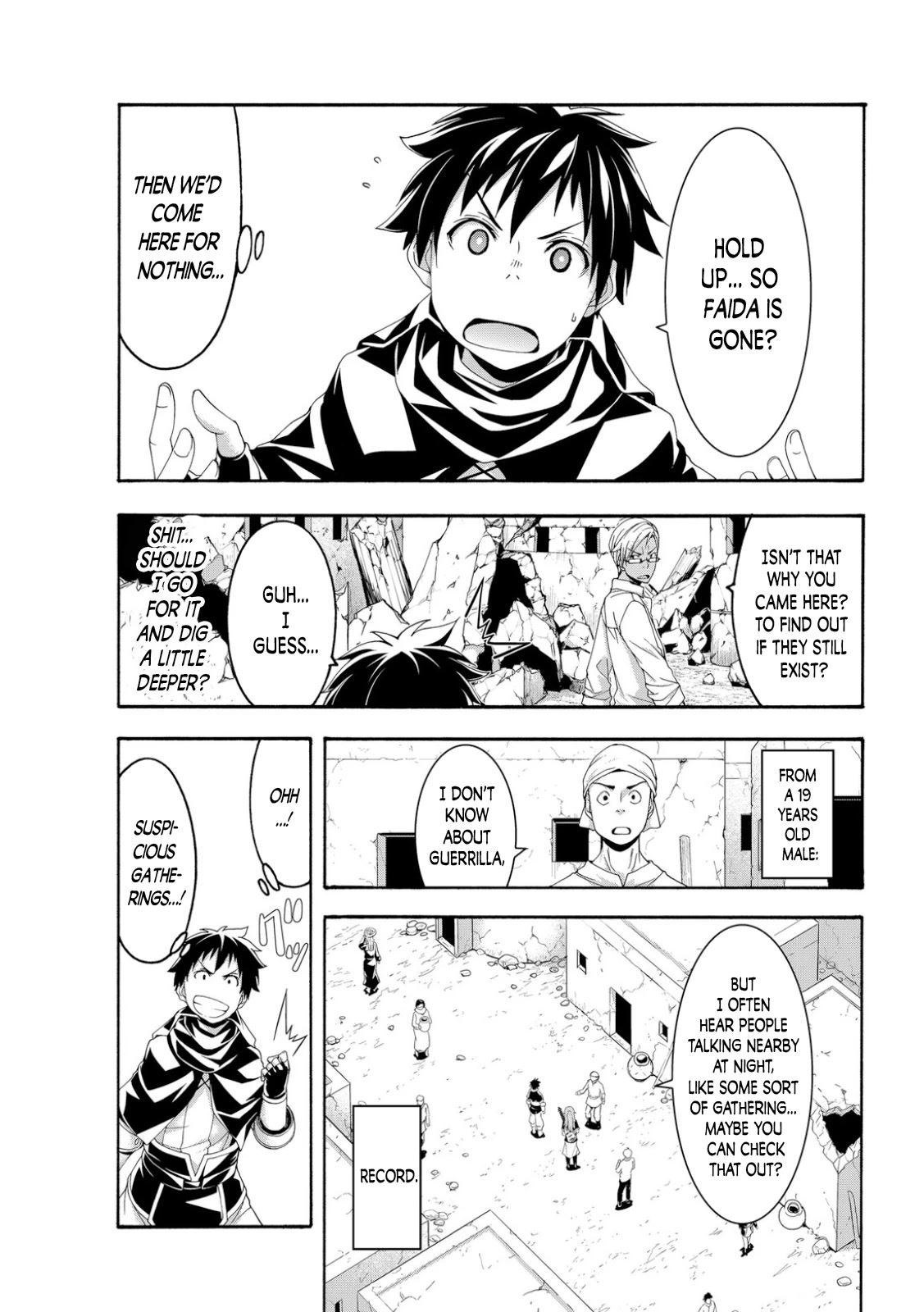 100-man no Inochi no Ue ni Ore wa Tatte Iru chapter 73 page 13