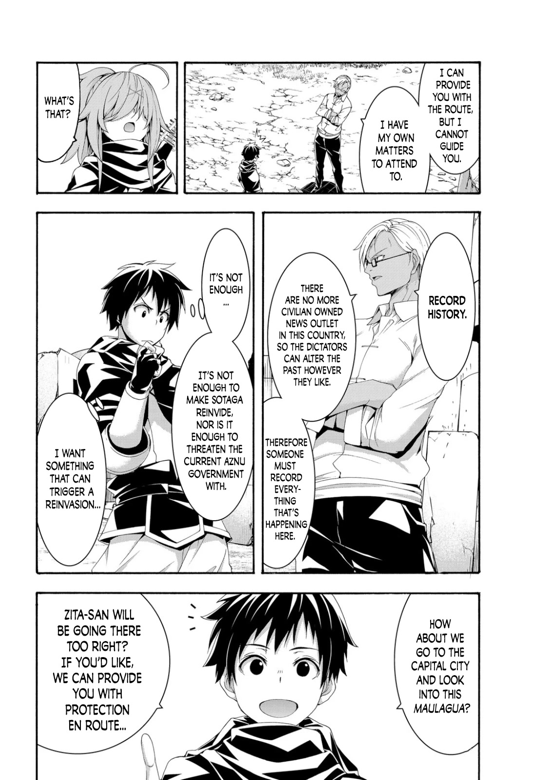 100-man no Inochi no Ue ni Ore wa Tatte Iru chapter 73 page 4