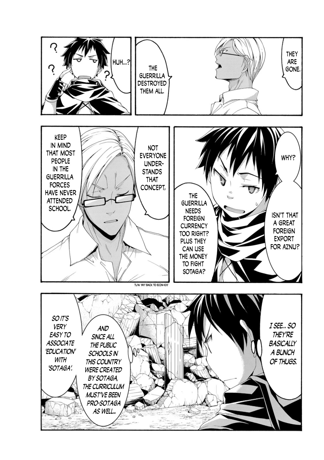 100-man no Inochi no Ue ni Ore wa Tatte Iru chapter 73 page 7