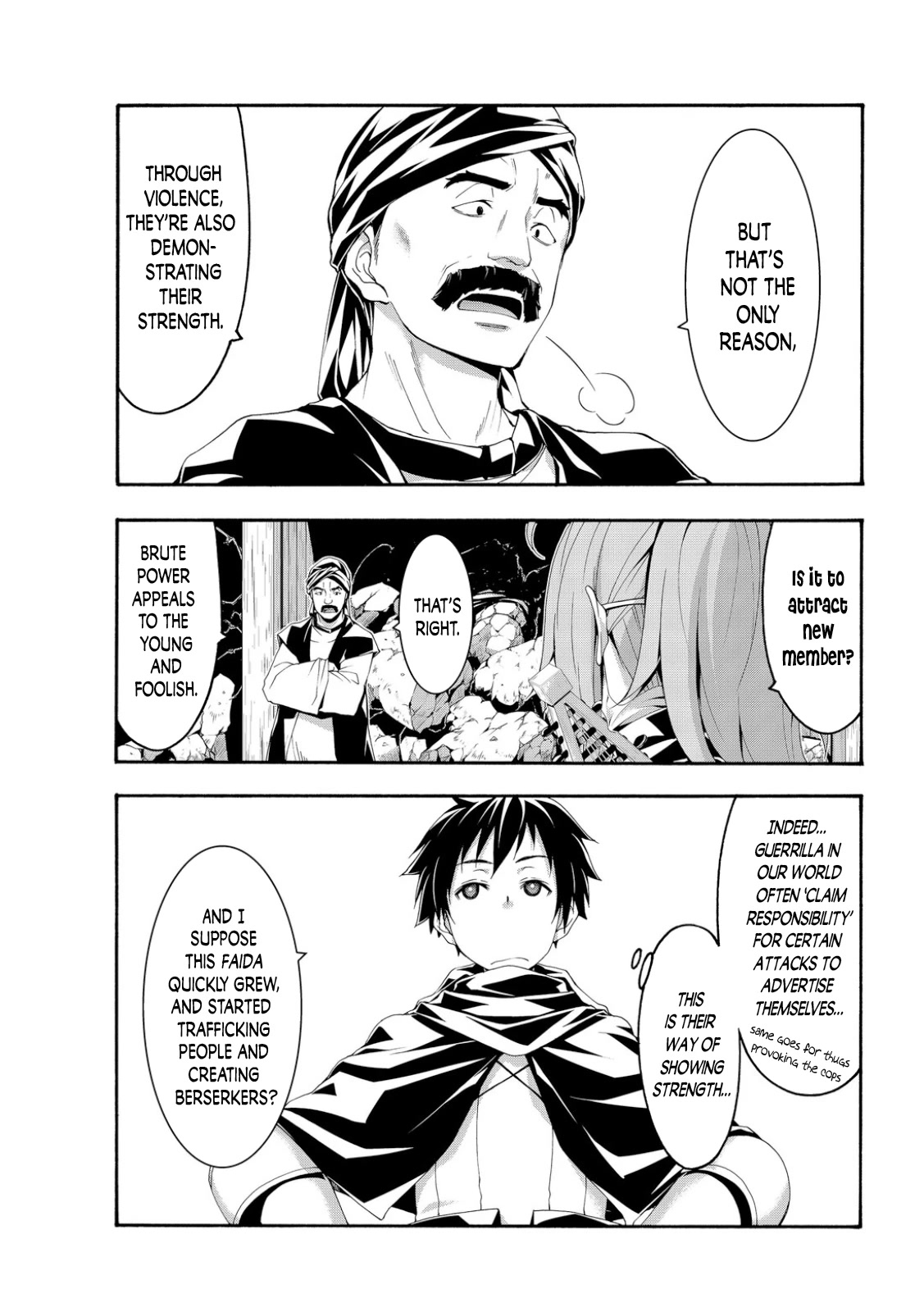 100-man no Inochi no Ue ni Ore wa Tatte Iru chapter 73 page 9