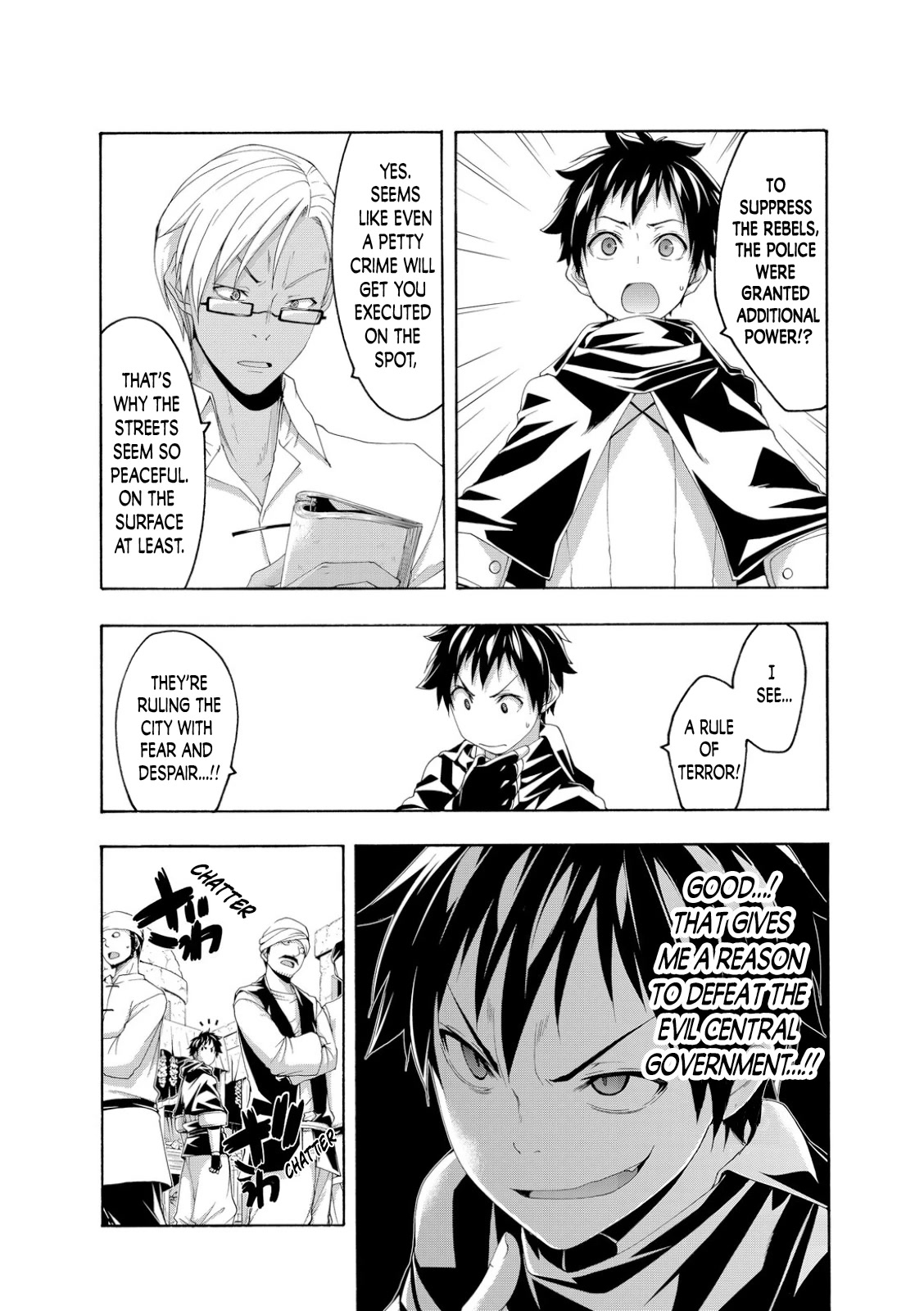 100-man no Inochi no Ue ni Ore wa Tatte Iru chapter 74 page 3