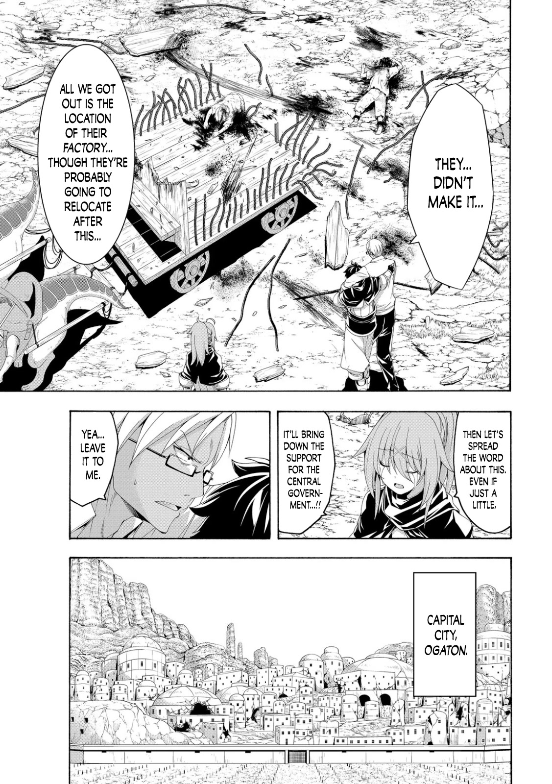 100-man no Inochi no Ue ni Ore wa Tatte Iru chapter 74 page 31