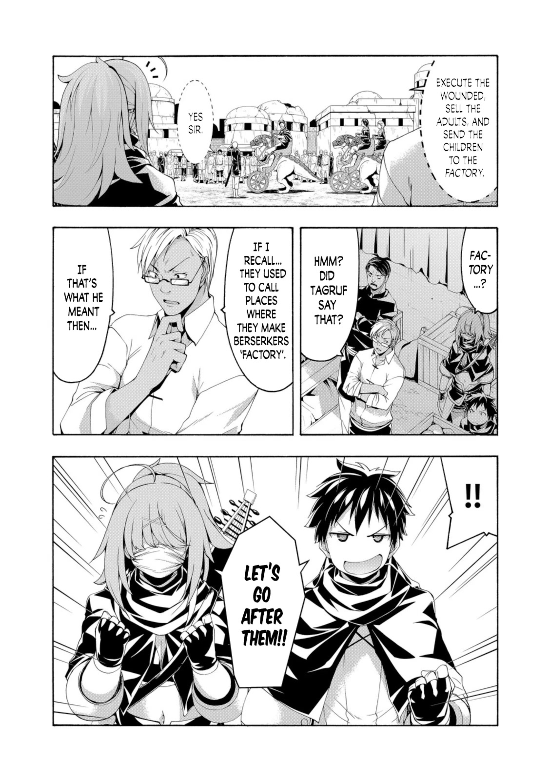 100-man no Inochi no Ue ni Ore wa Tatte Iru chapter 74 page 7