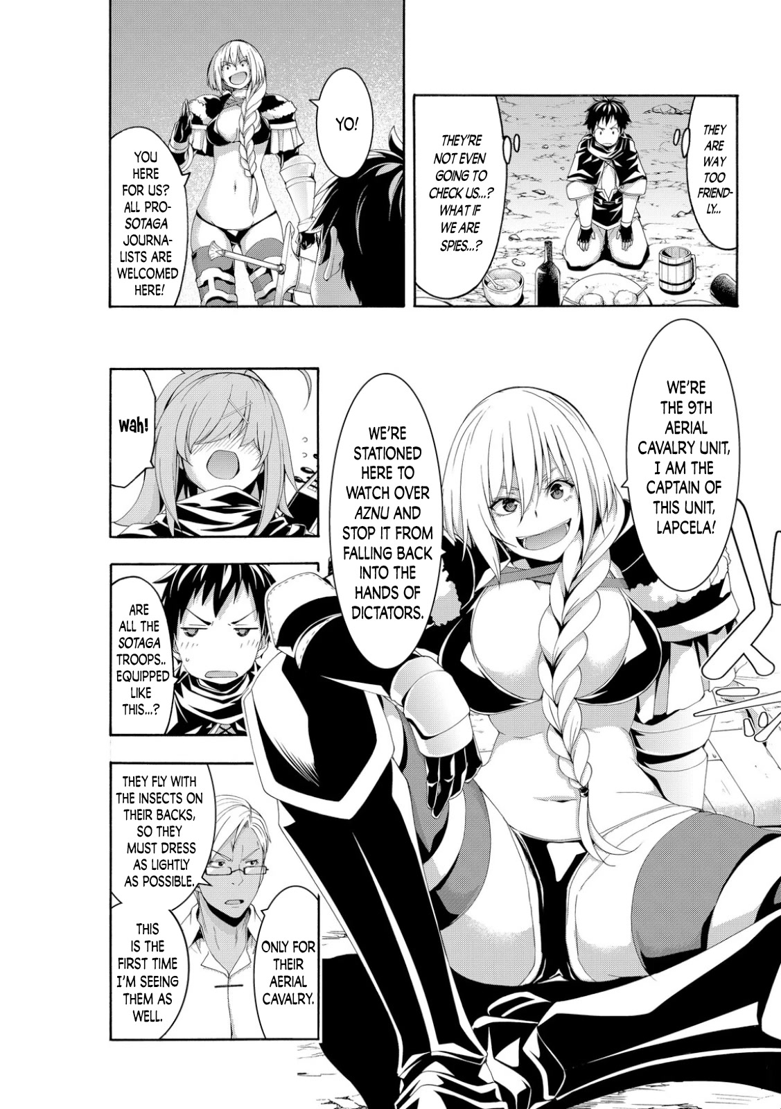 100-man no Inochi no Ue ni Ore wa Tatte Iru chapter 75 page 11