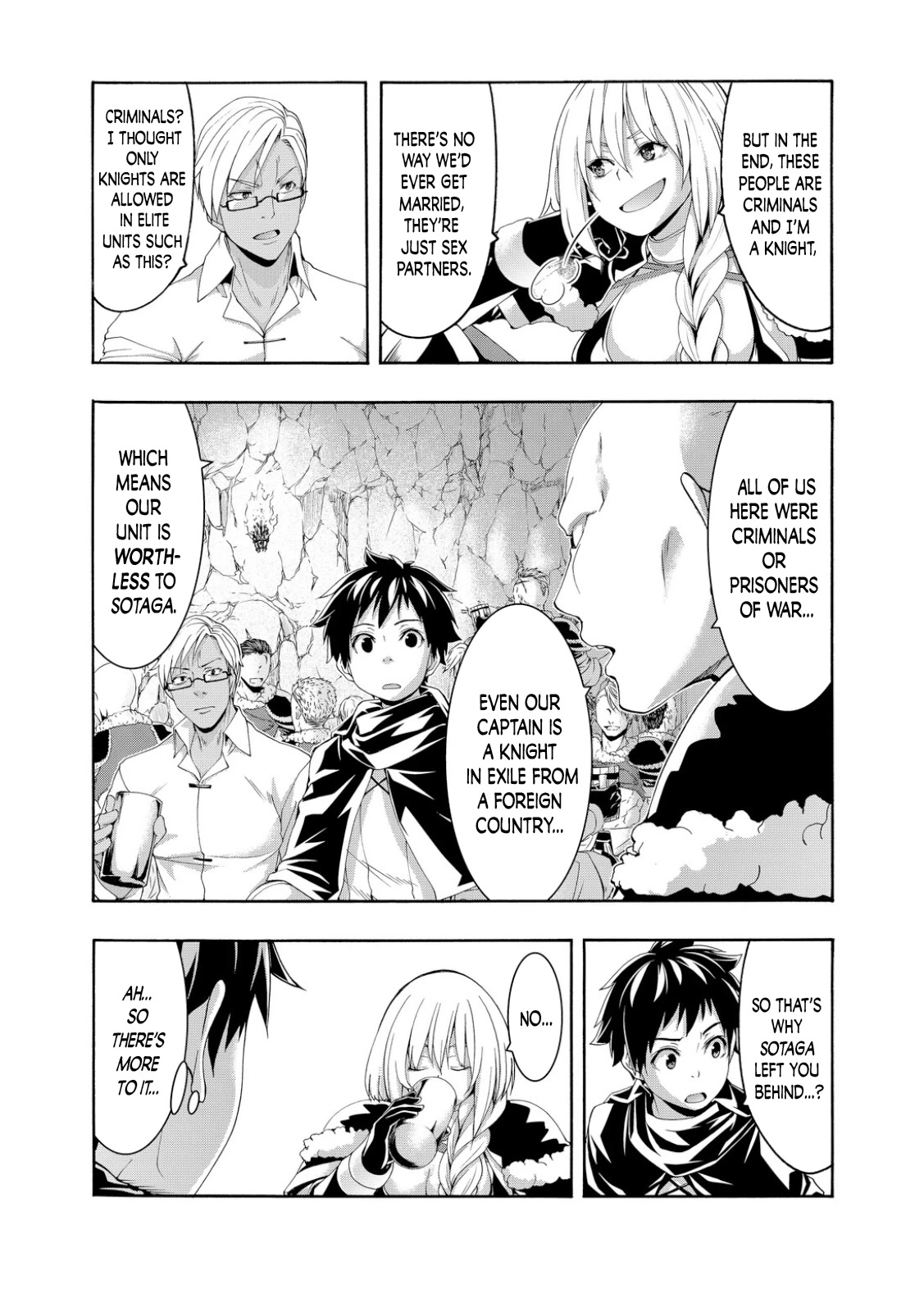 100-man no Inochi no Ue ni Ore wa Tatte Iru chapter 75 page 15