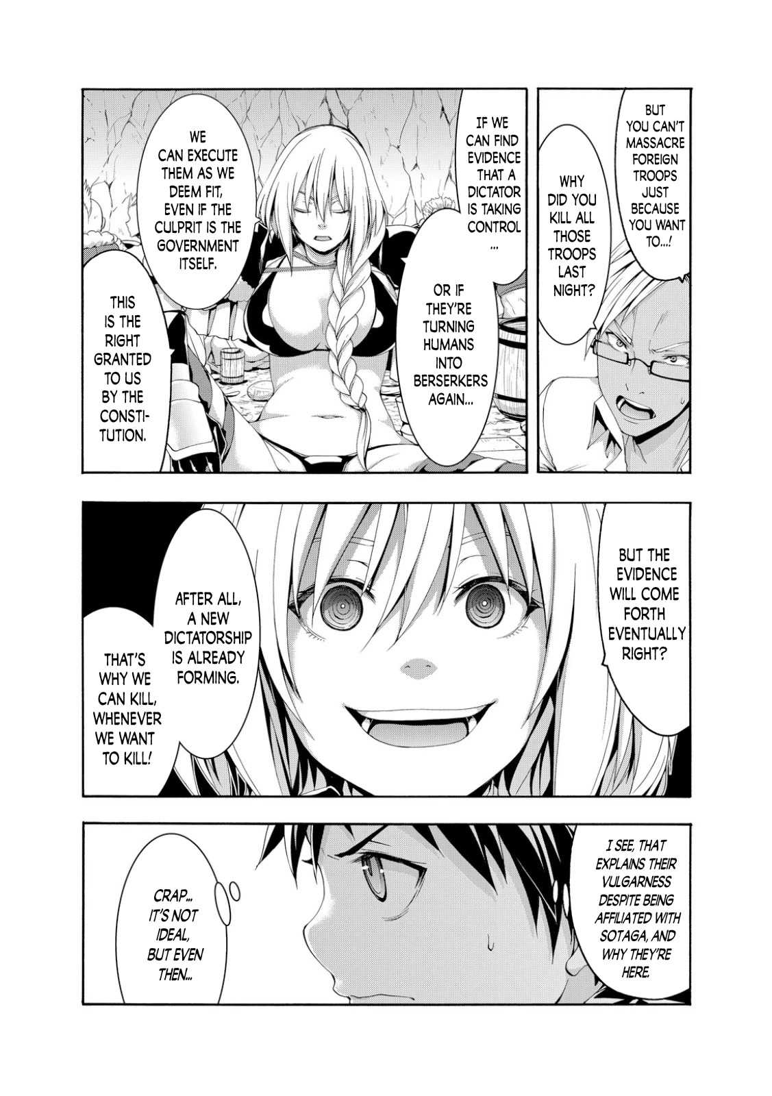 100-man no Inochi no Ue ni Ore wa Tatte Iru chapter 75 page 18