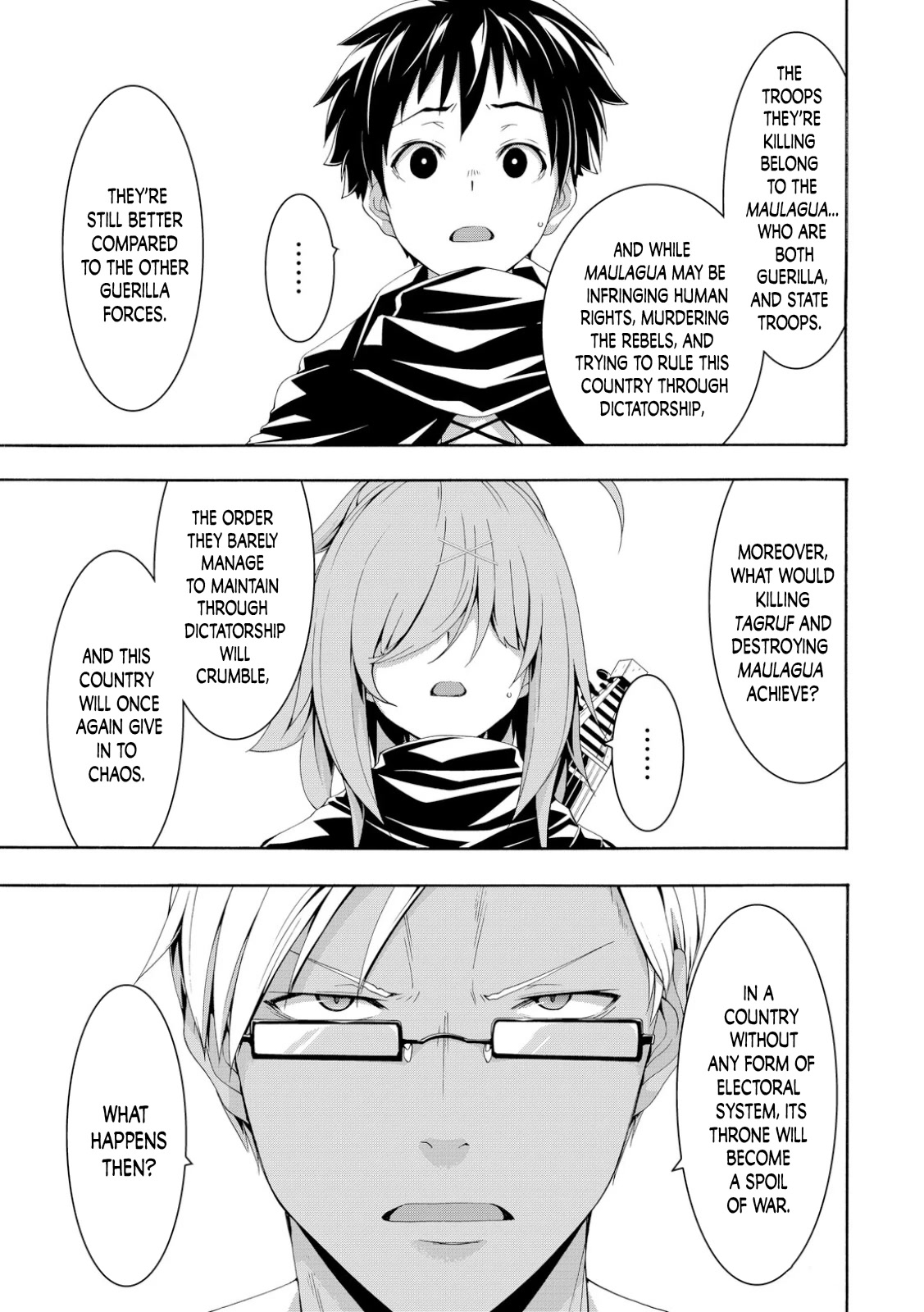 100-man no Inochi no Ue ni Ore wa Tatte Iru chapter 75 page 29