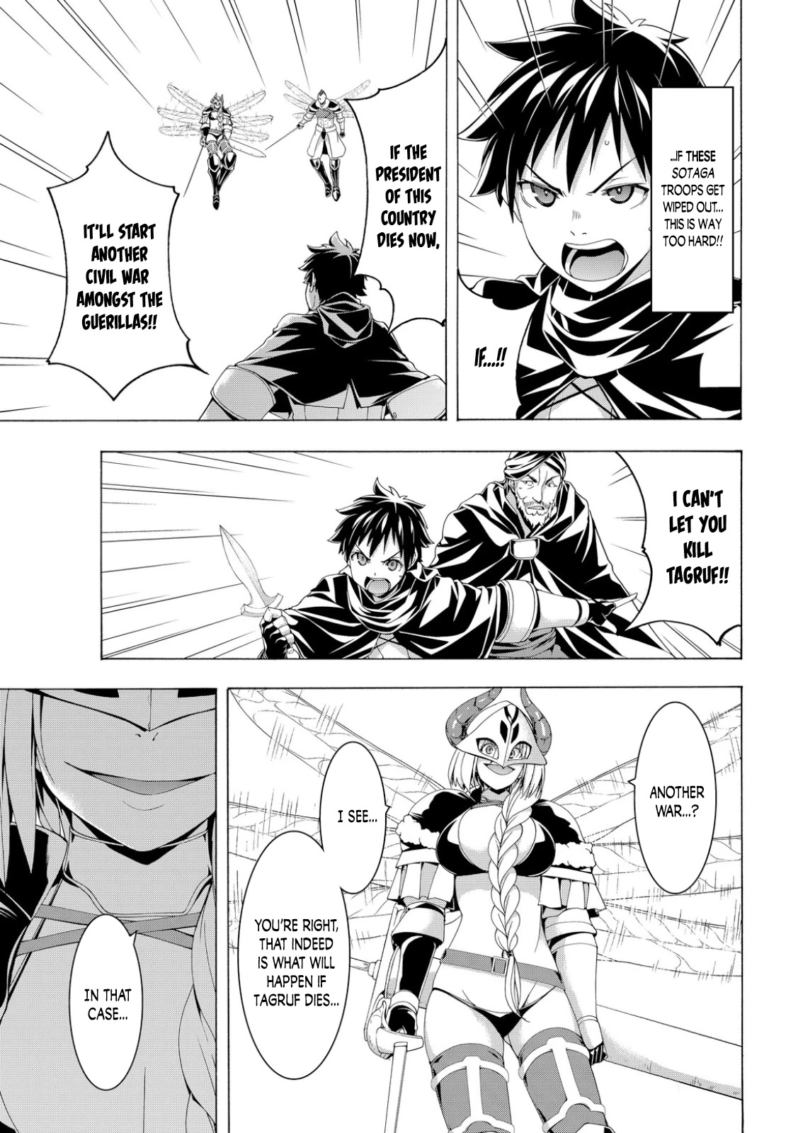 100-man no Inochi no Ue ni Ore wa Tatte Iru chapter 76 page 11