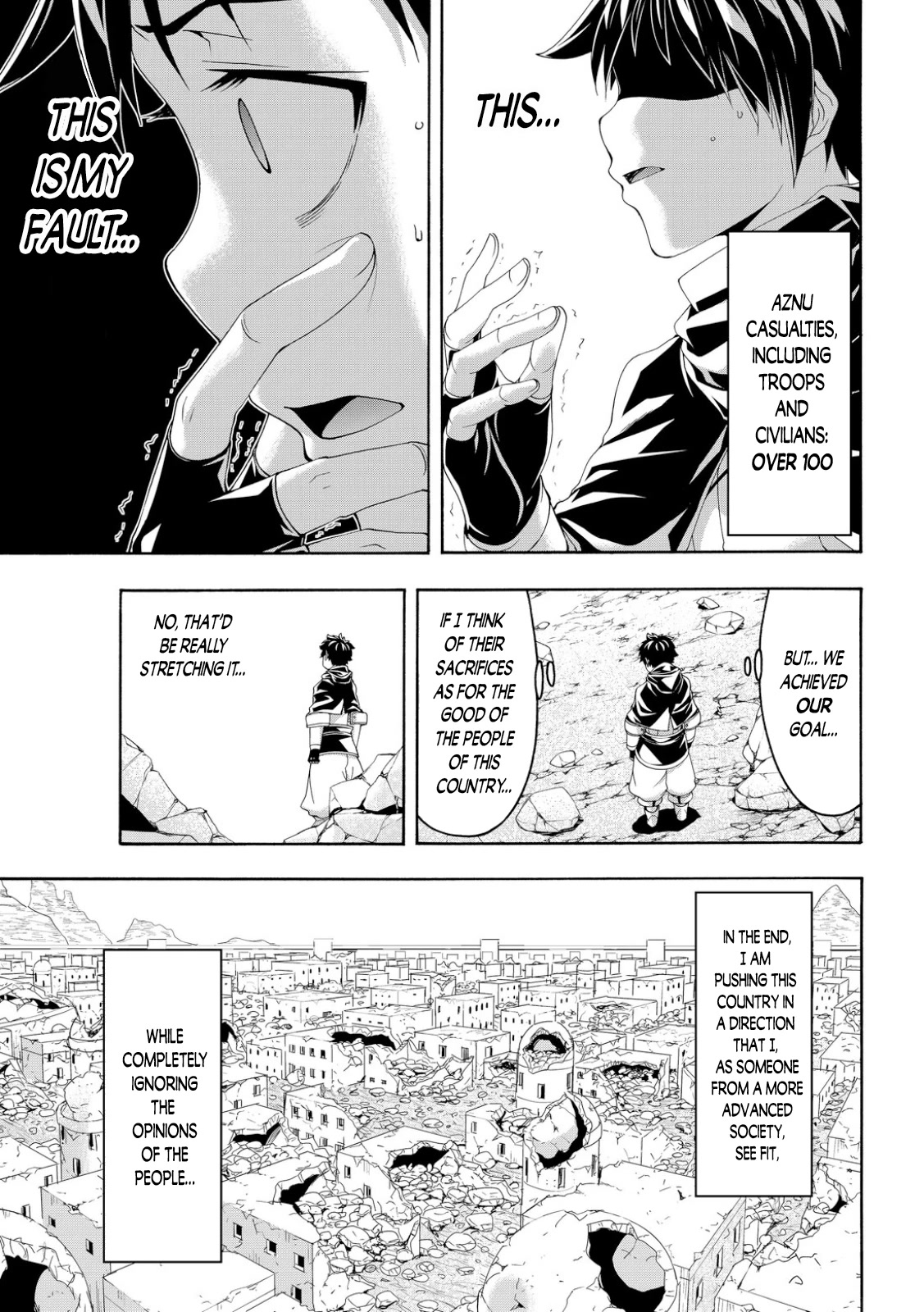 100-man no Inochi no Ue ni Ore wa Tatte Iru chapter 76 page 29