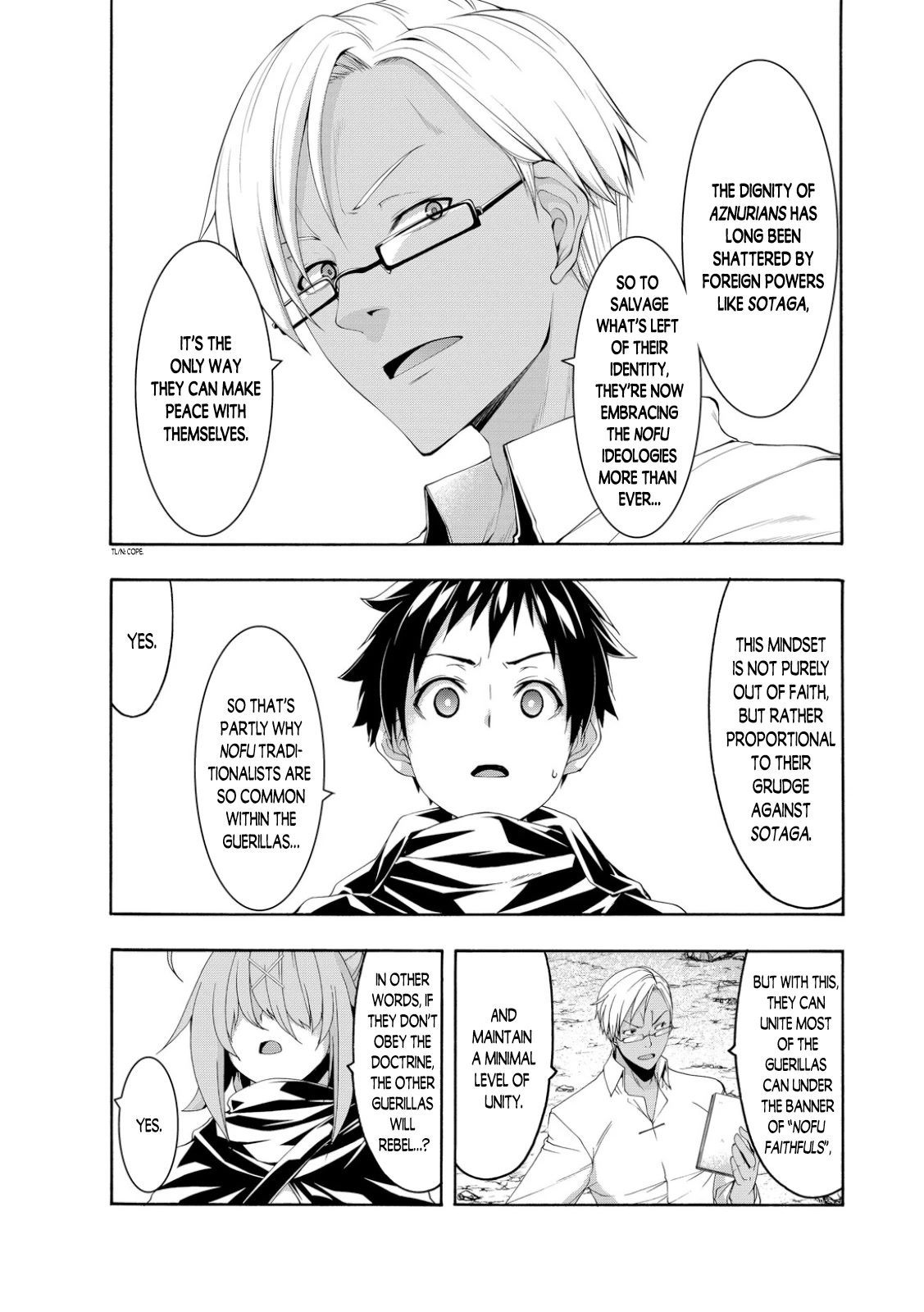 100-man no Inochi no Ue ni Ore wa Tatte Iru chapter 76 page 33