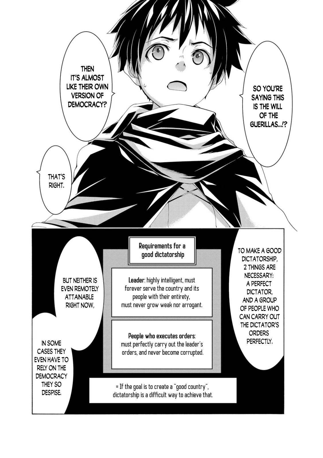 100-man no Inochi no Ue ni Ore wa Tatte Iru chapter 76 page 34