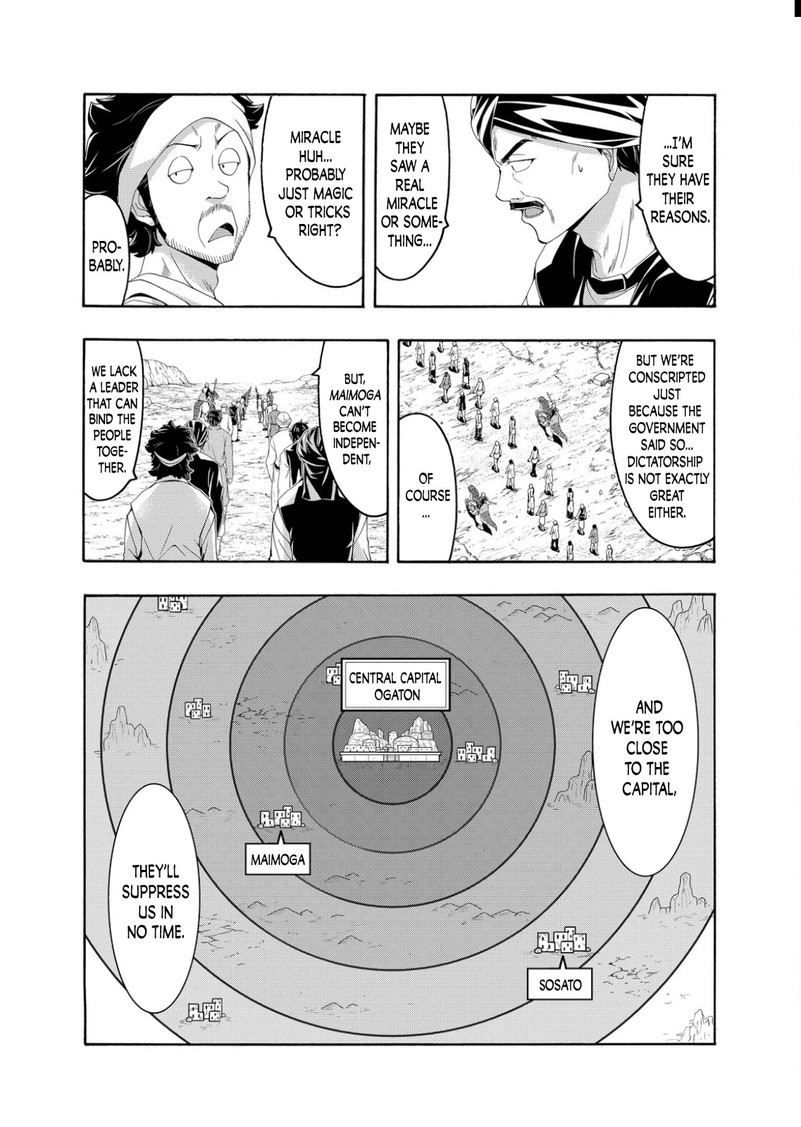 100-man no Inochi no Ue ni Ore wa Tatte Iru chapter 77 page 13