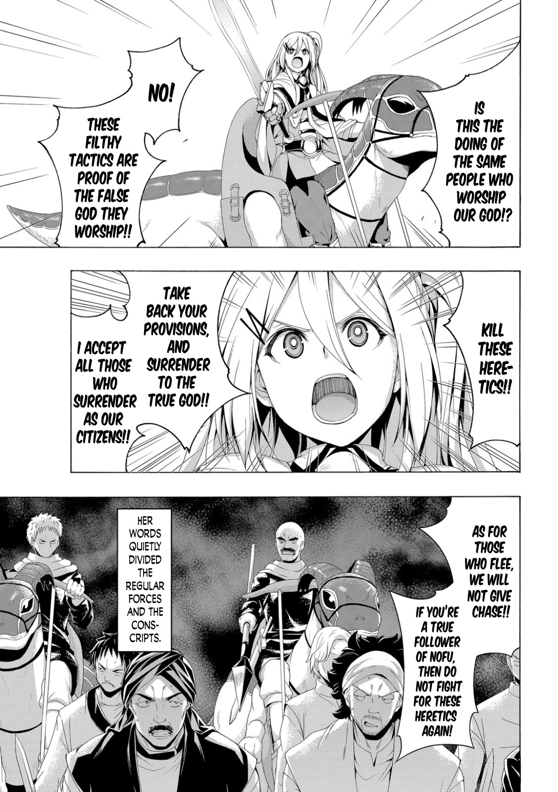 100-man no Inochi no Ue ni Ore wa Tatte Iru chapter 77 page 27