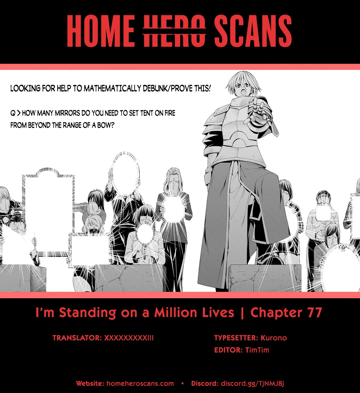 100-man no Inochi no Ue ni Ore wa Tatte Iru chapter 77 page 37