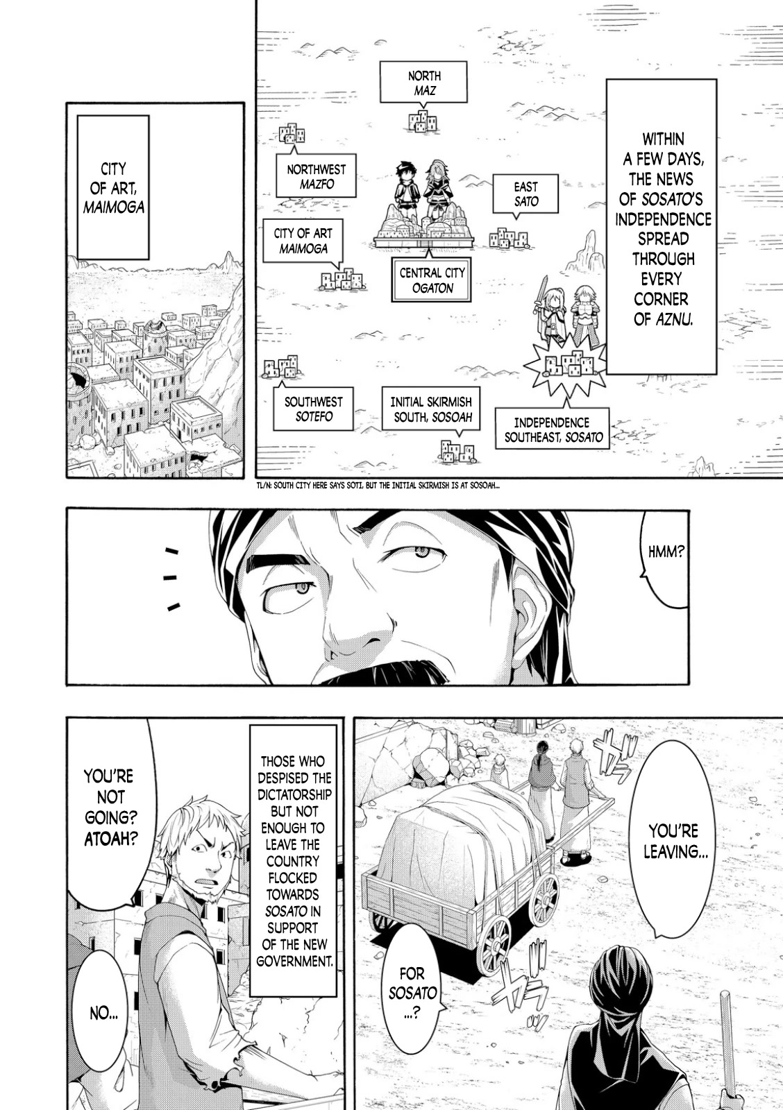 100-man no Inochi no Ue ni Ore wa Tatte Iru chapter 77 page 9