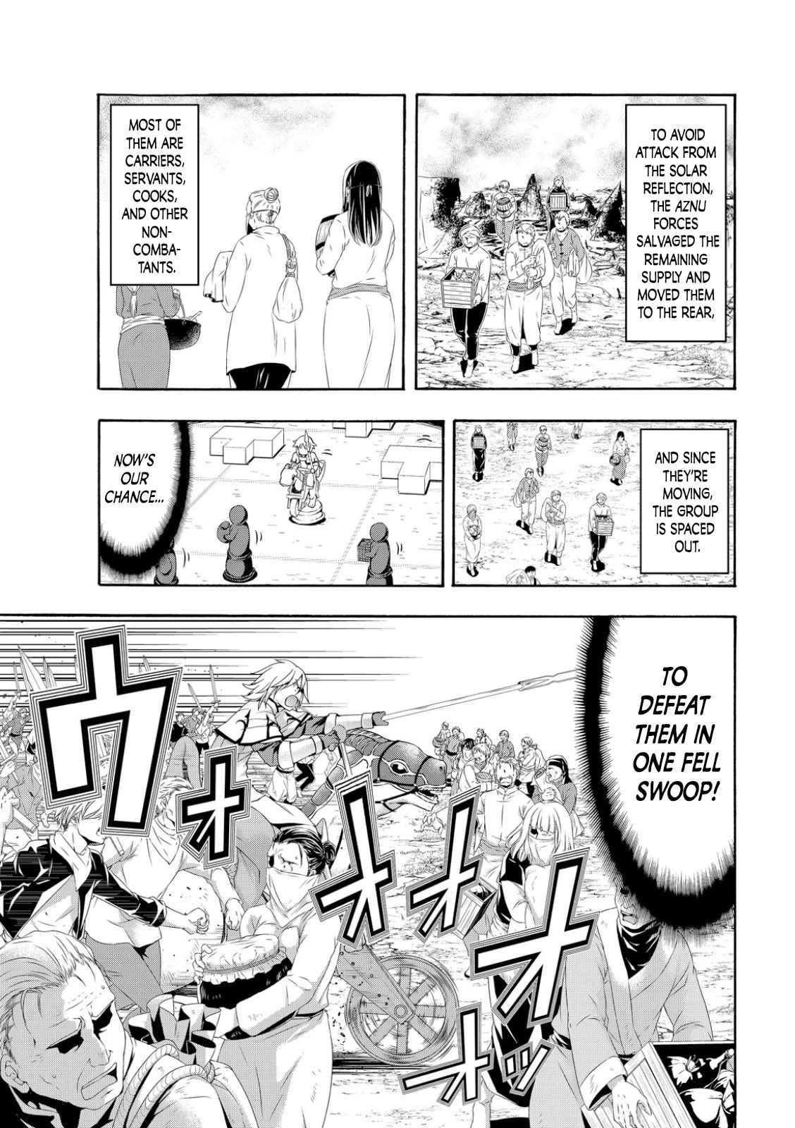 100-man no Inochi no Ue ni Ore wa Tatte Iru chapter 78 page 13