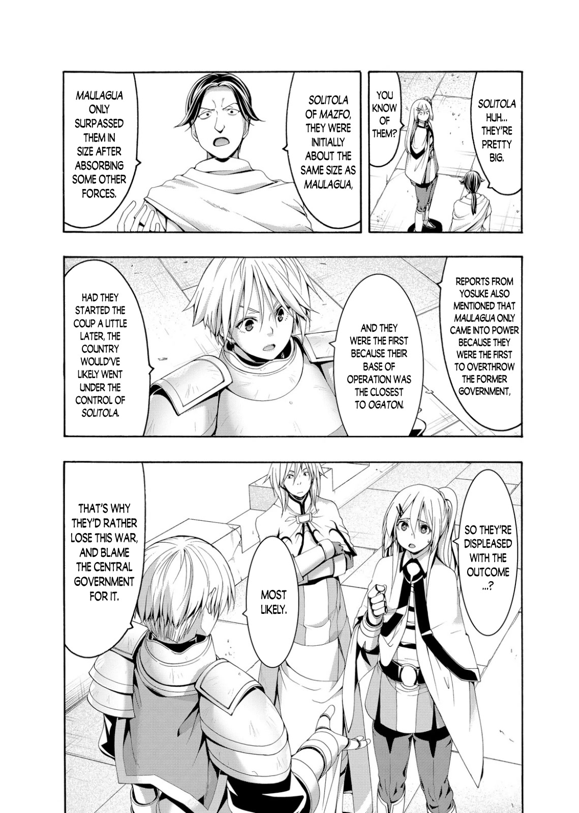 100-man no Inochi no Ue ni Ore wa Tatte Iru chapter 78 page 32