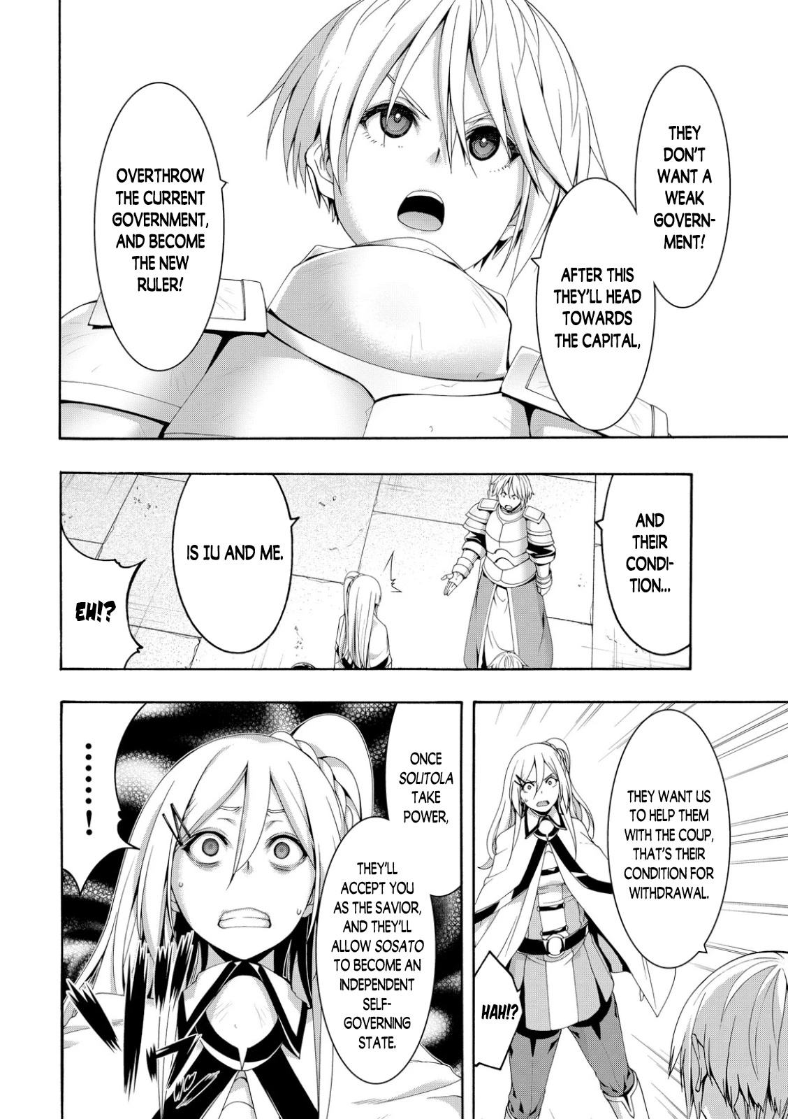 100-man no Inochi no Ue ni Ore wa Tatte Iru chapter 78 page 33