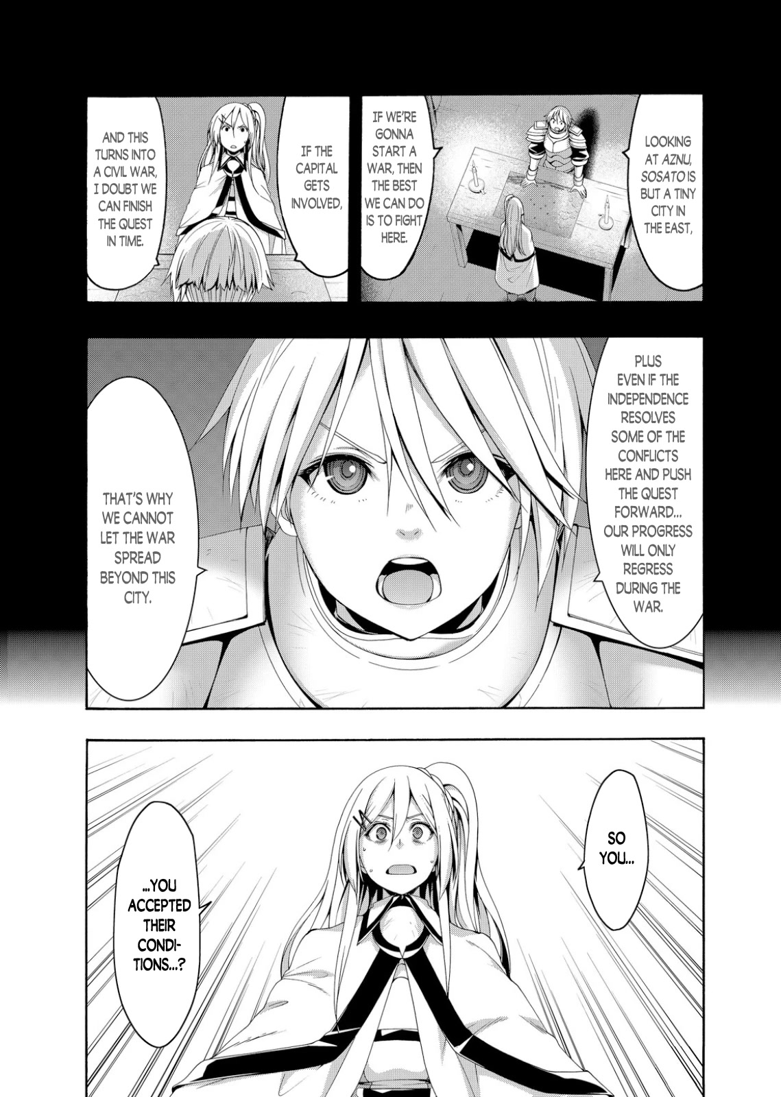 100-man no Inochi no Ue ni Ore wa Tatte Iru chapter 78 page 34