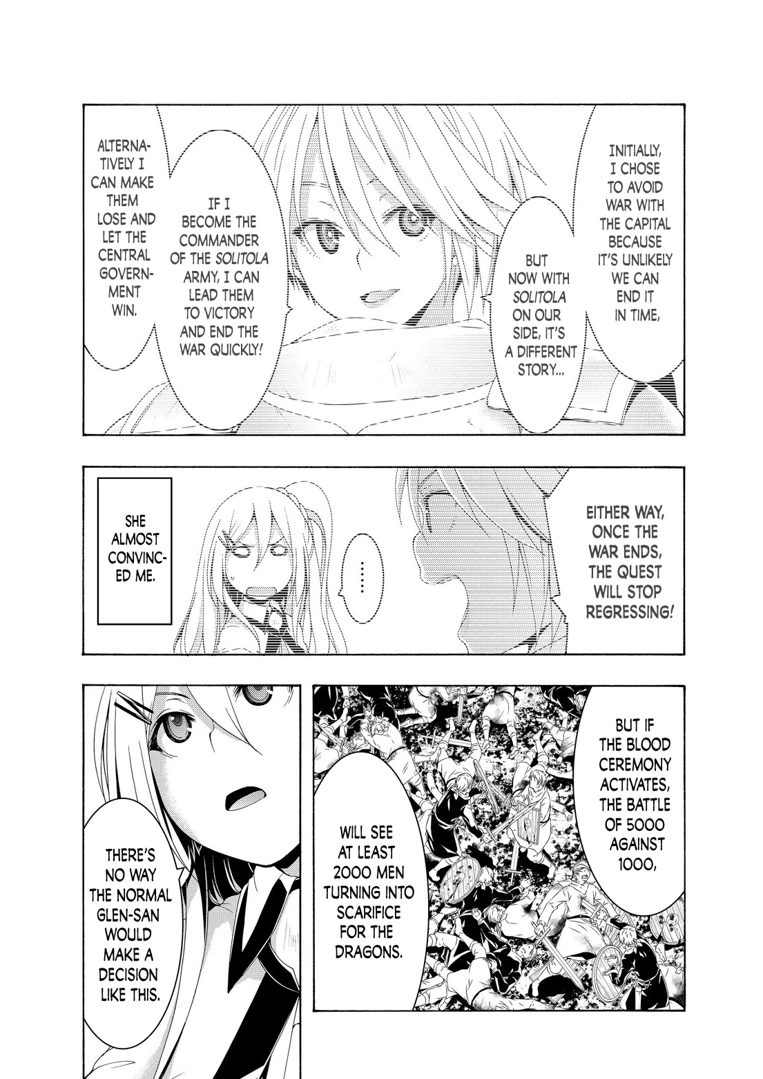 100-man no Inochi no Ue ni Ore wa Tatte Iru chapter 79 page 15