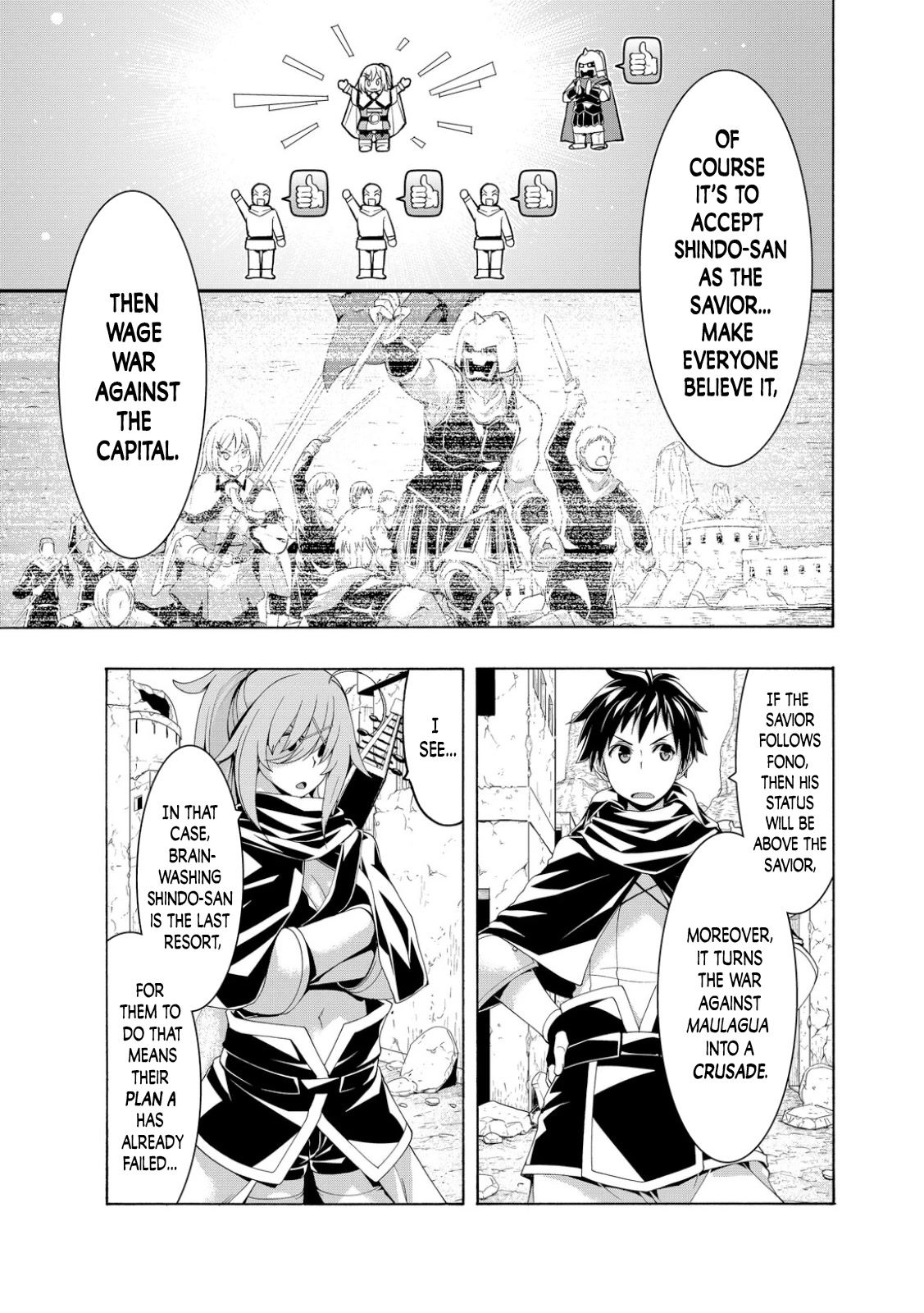 100-man no Inochi no Ue ni Ore wa Tatte Iru chapter 80 page 7