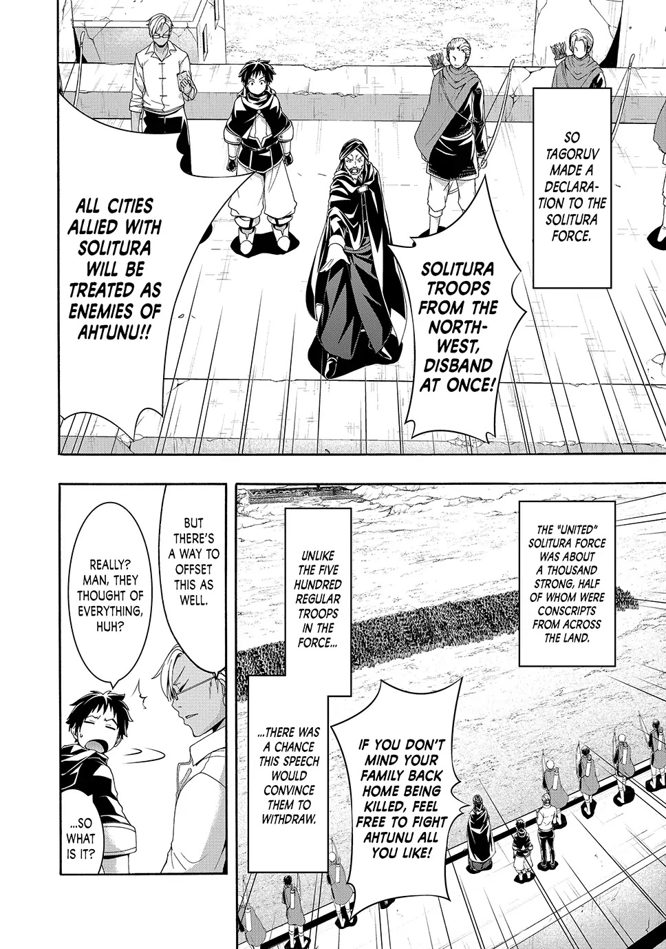 100-man no Inochi no Ue ni Ore wa Tatte Iru chapter 82 page 12