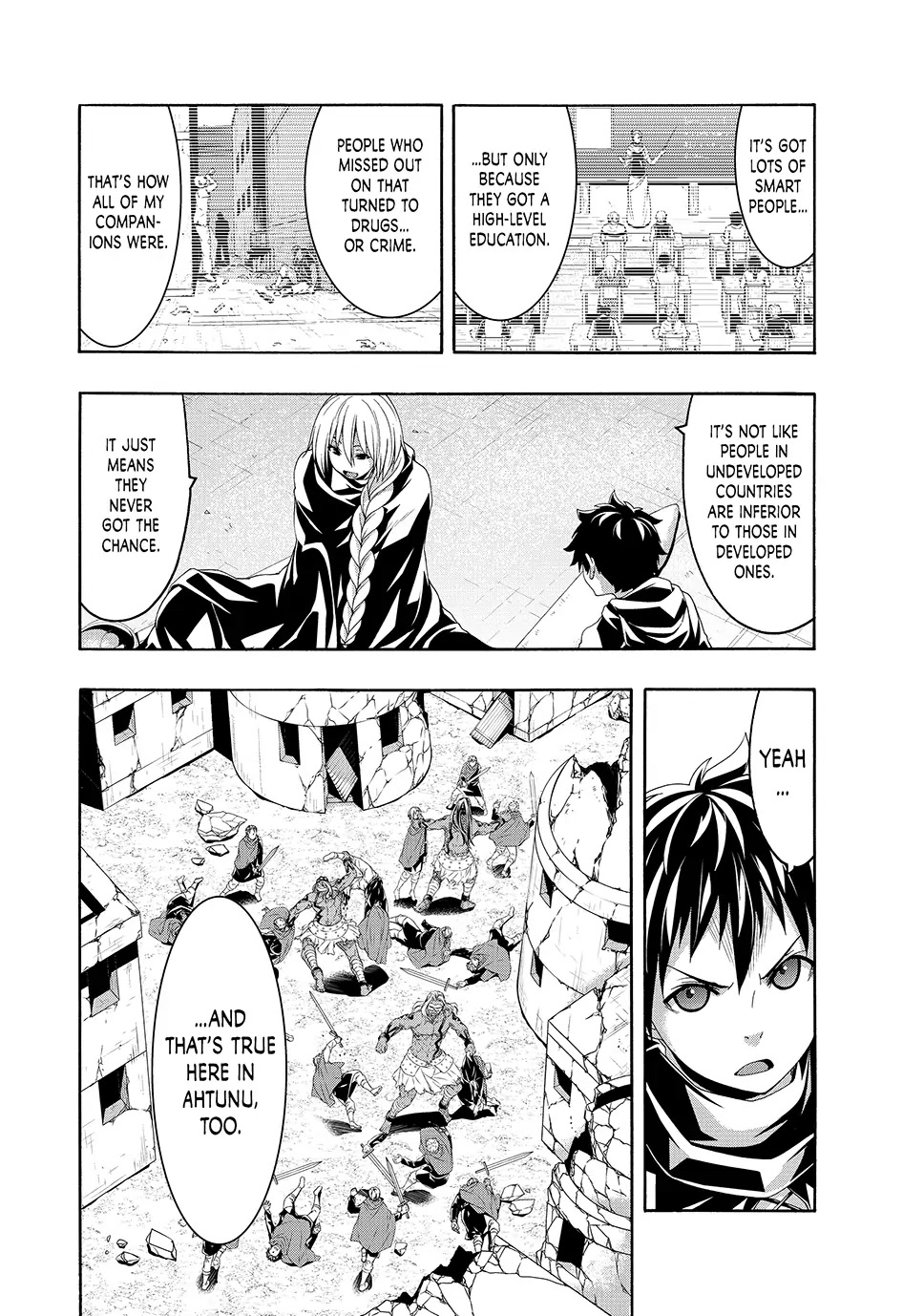 100-man no Inochi no Ue ni Ore wa Tatte Iru chapter 82 page 22