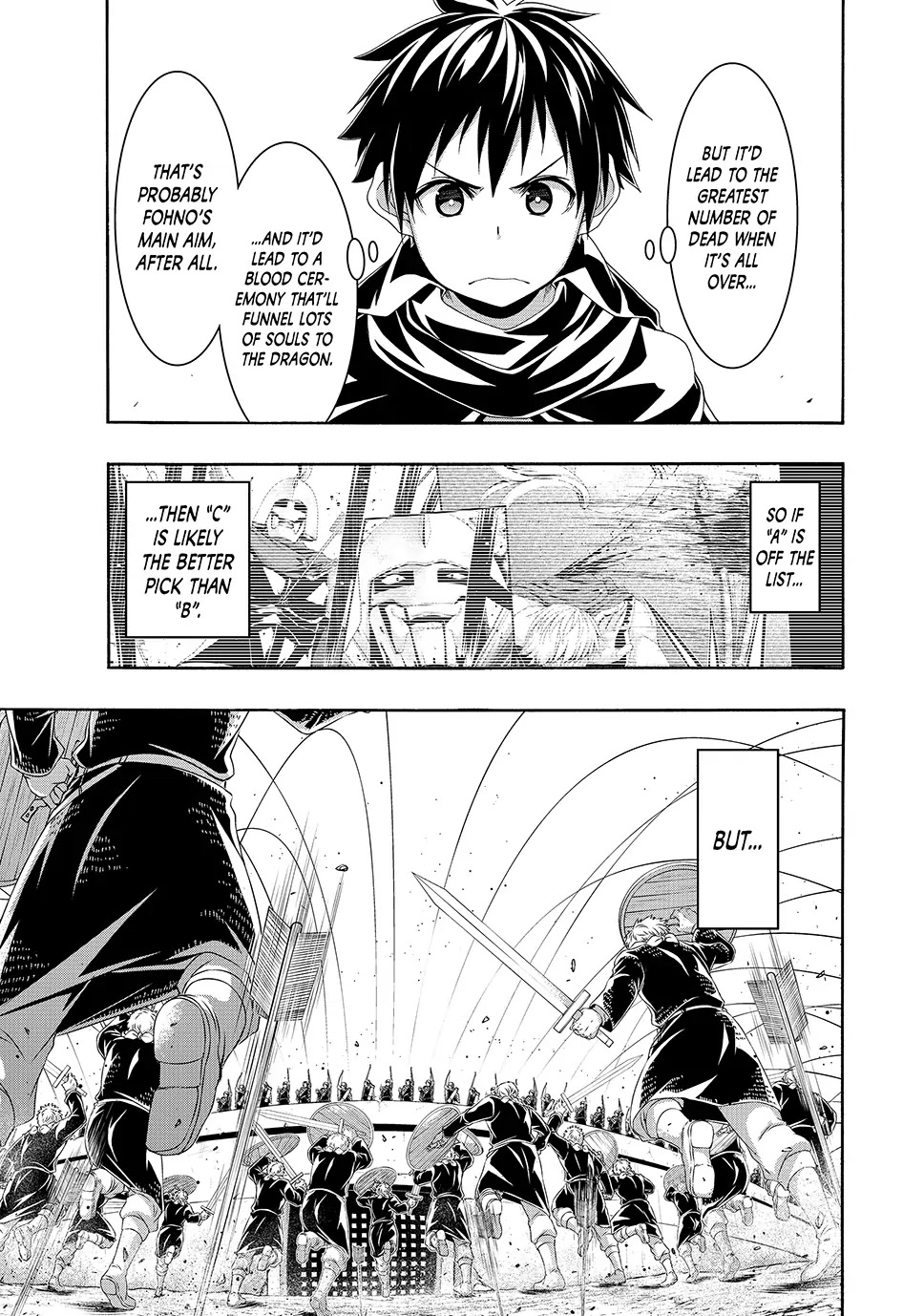 100-man no Inochi no Ue ni Ore wa Tatte Iru chapter 82 page 3