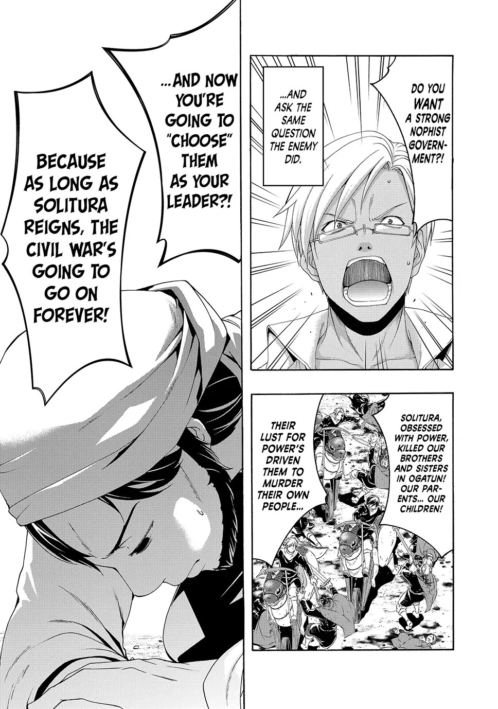 100-man no Inochi no Ue ni Ore wa Tatte Iru chapter 84 page 21