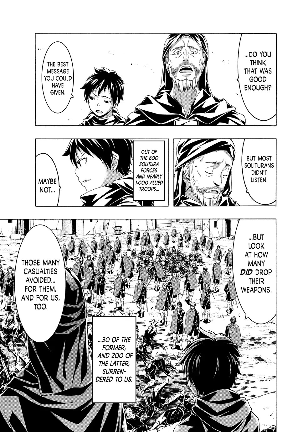 100-man no Inochi no Ue ni Ore wa Tatte Iru chapter 84 page 31