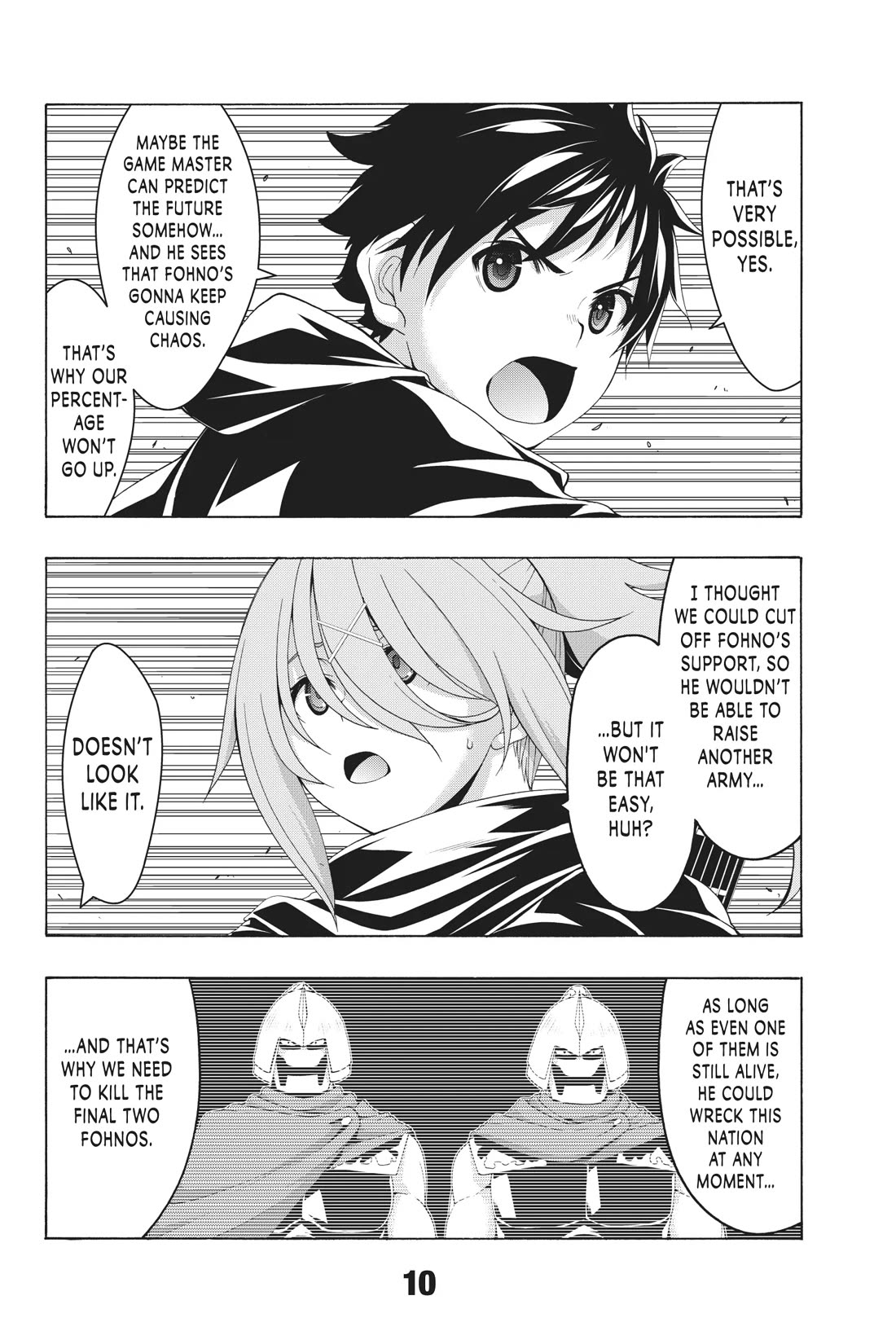 100-man no Inochi no Ue ni Ore wa Tatte Iru chapter 85 page 10