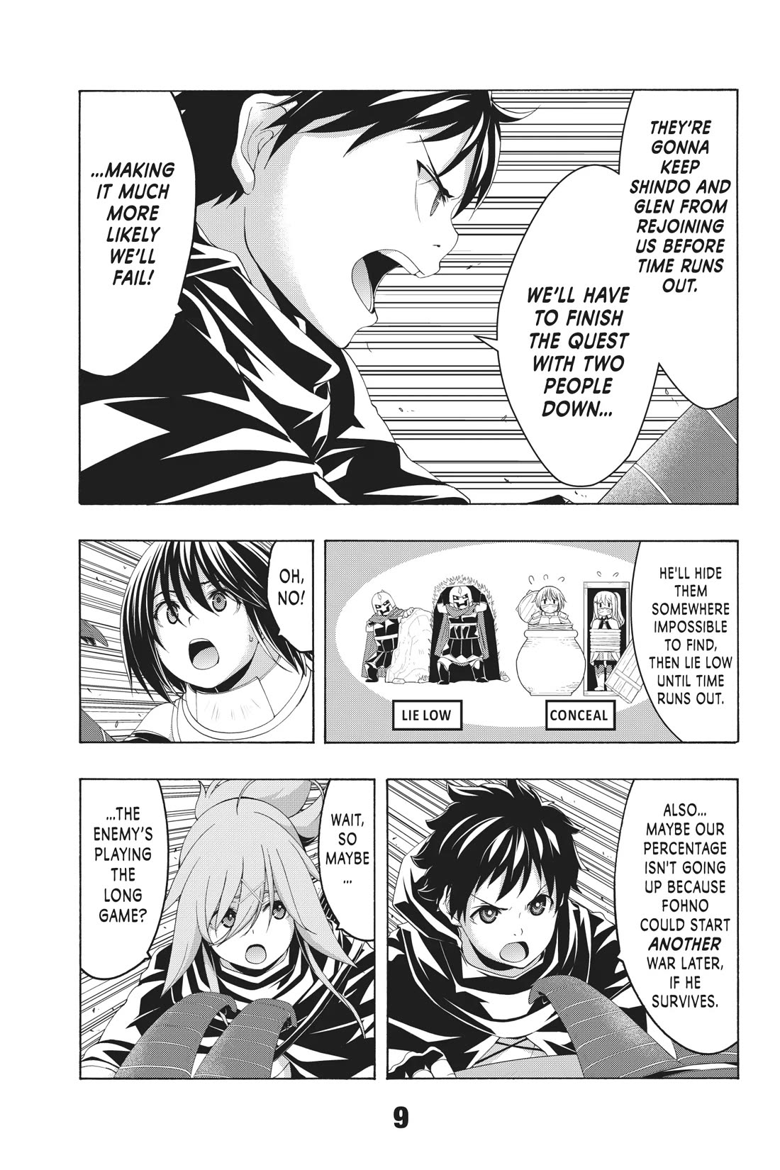 100-man no Inochi no Ue ni Ore wa Tatte Iru chapter 85 page 9