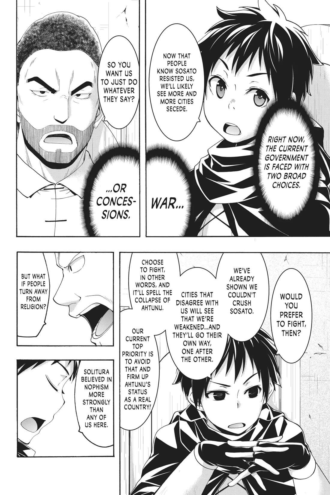 100-man no Inochi no Ue ni Ore wa Tatte Iru chapter 86 page 12