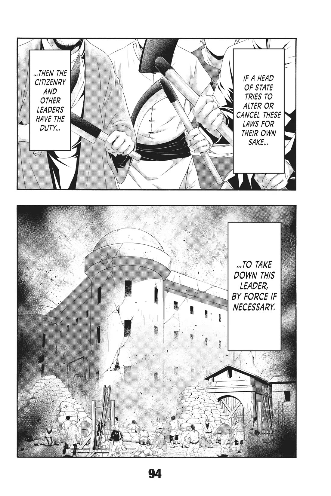 100-man no Inochi no Ue ni Ore wa Tatte Iru chapter 87 page 18