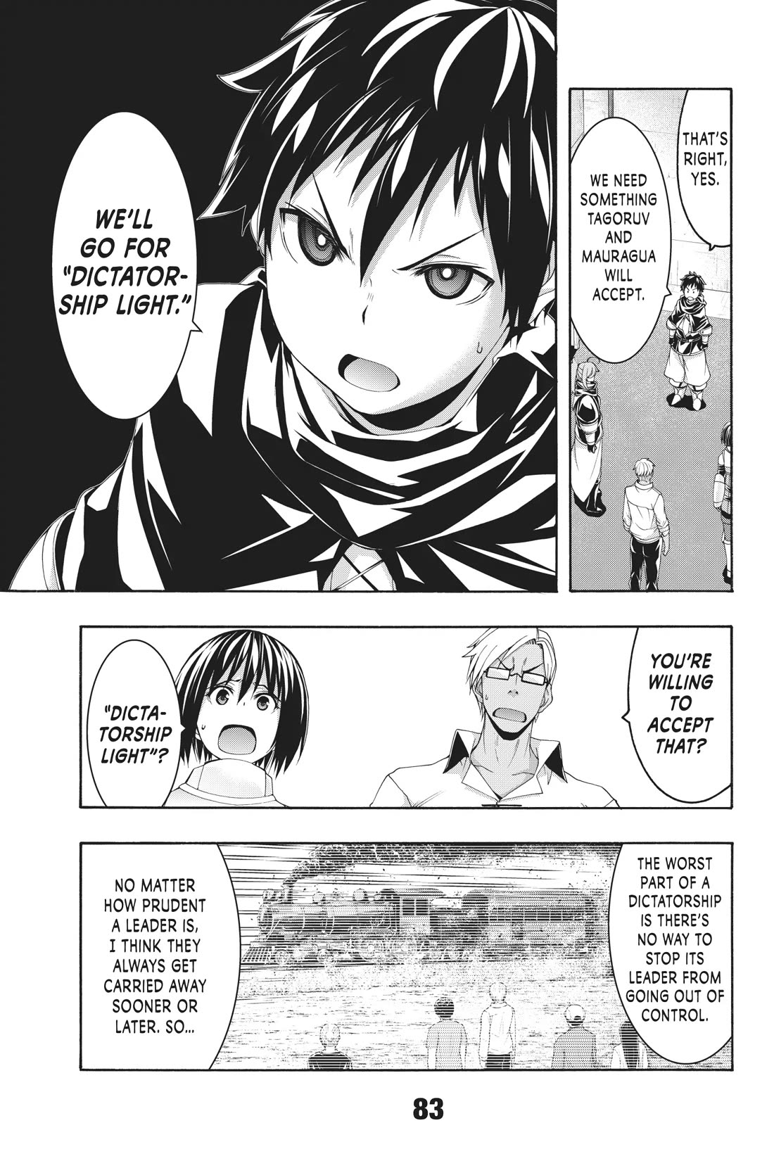 100-man no Inochi no Ue ni Ore wa Tatte Iru chapter 87 page 7