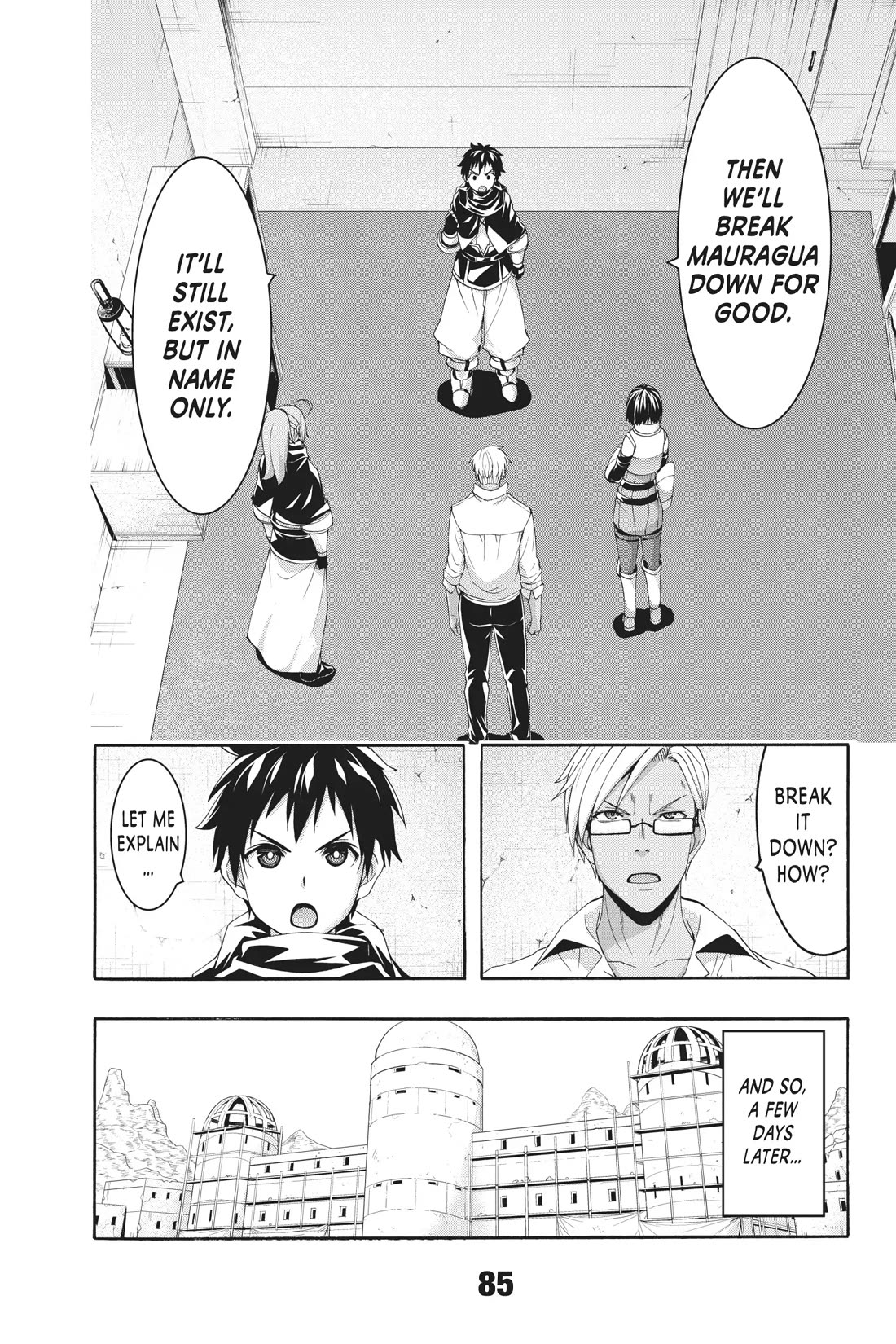 100-man no Inochi no Ue ni Ore wa Tatte Iru chapter 87 page 9