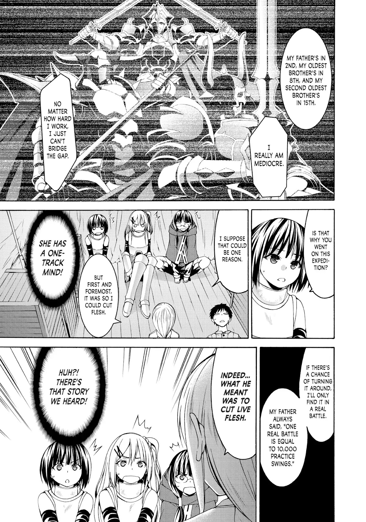 100-man no Inochi no Ue ni Ore wa Tatte Iru chapter 9 page 11