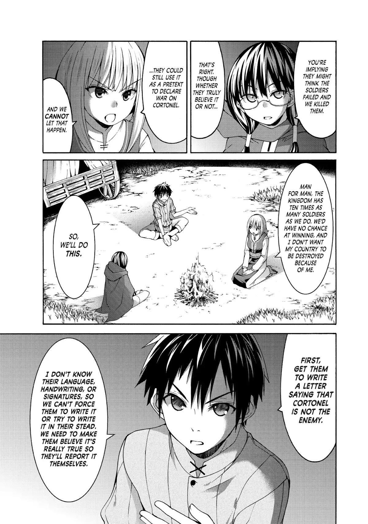 100-man no Inochi no Ue ni Ore wa Tatte Iru chapter 9 page 23