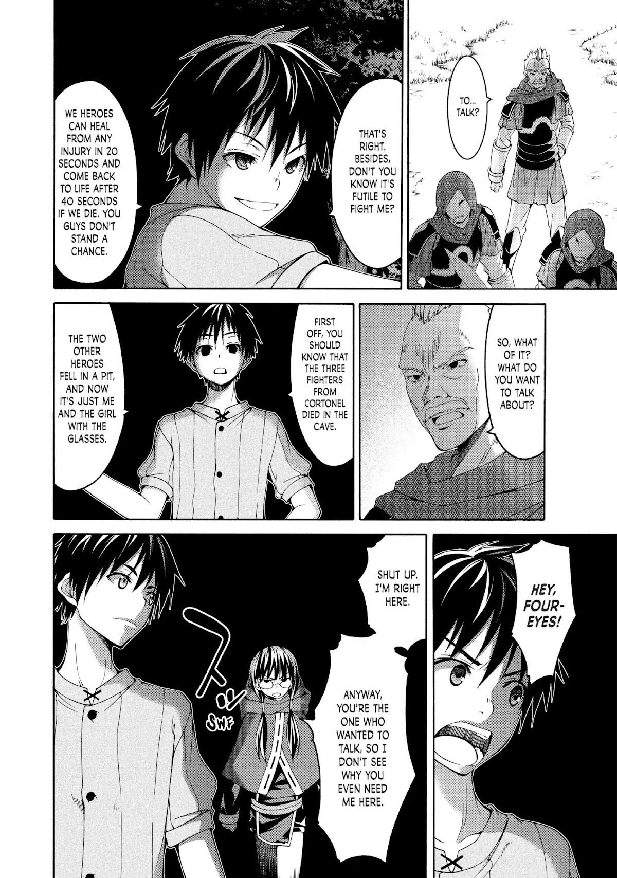 100-man no Inochi no Ue ni Ore wa Tatte Iru chapter 9 page 30