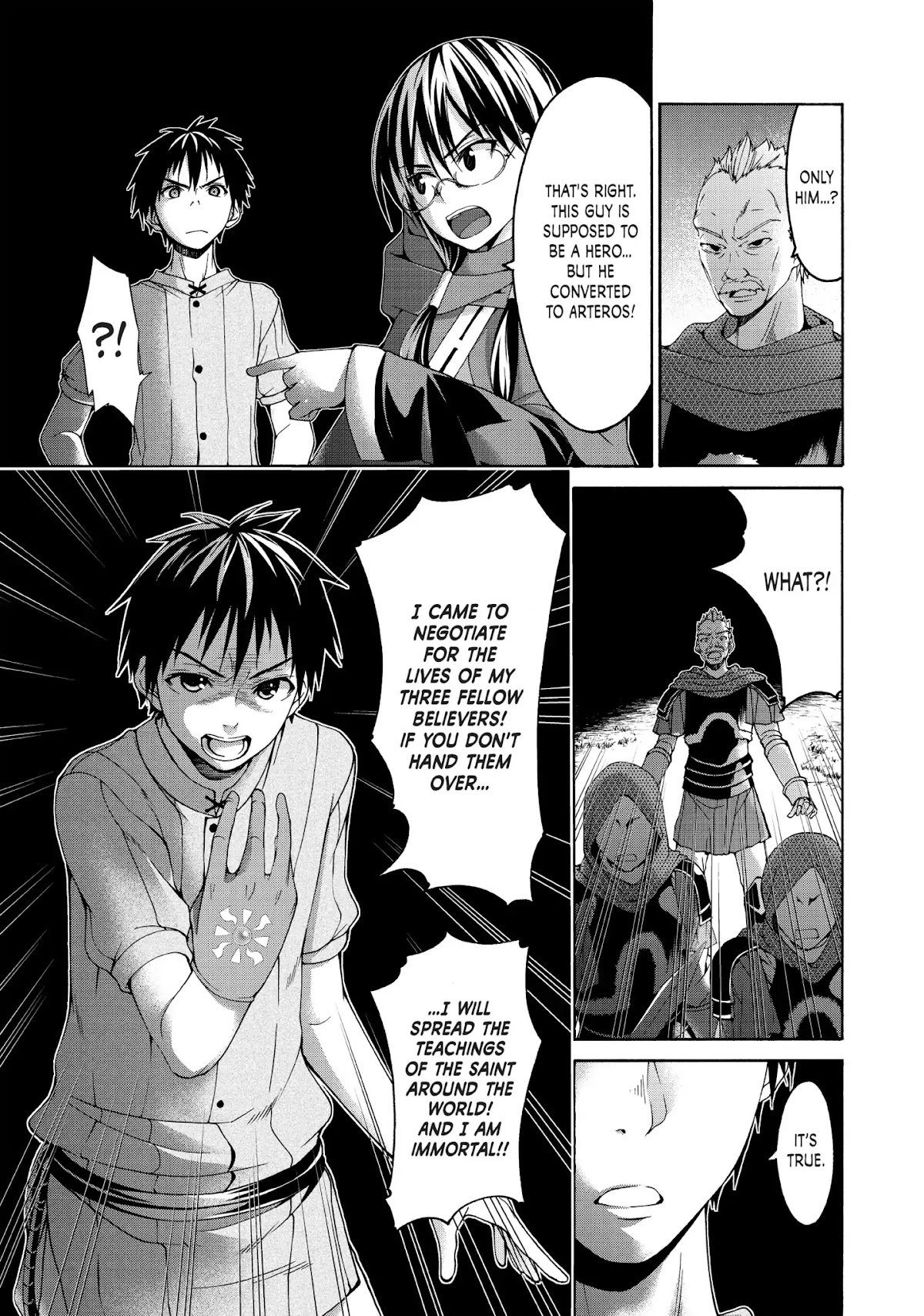 100-man no Inochi no Ue ni Ore wa Tatte Iru chapter 9 page 31