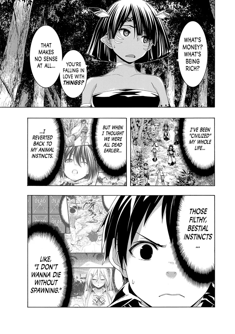 100-man no Inochi no Ue ni Ore wa Tatte Iru chapter 91 page 32