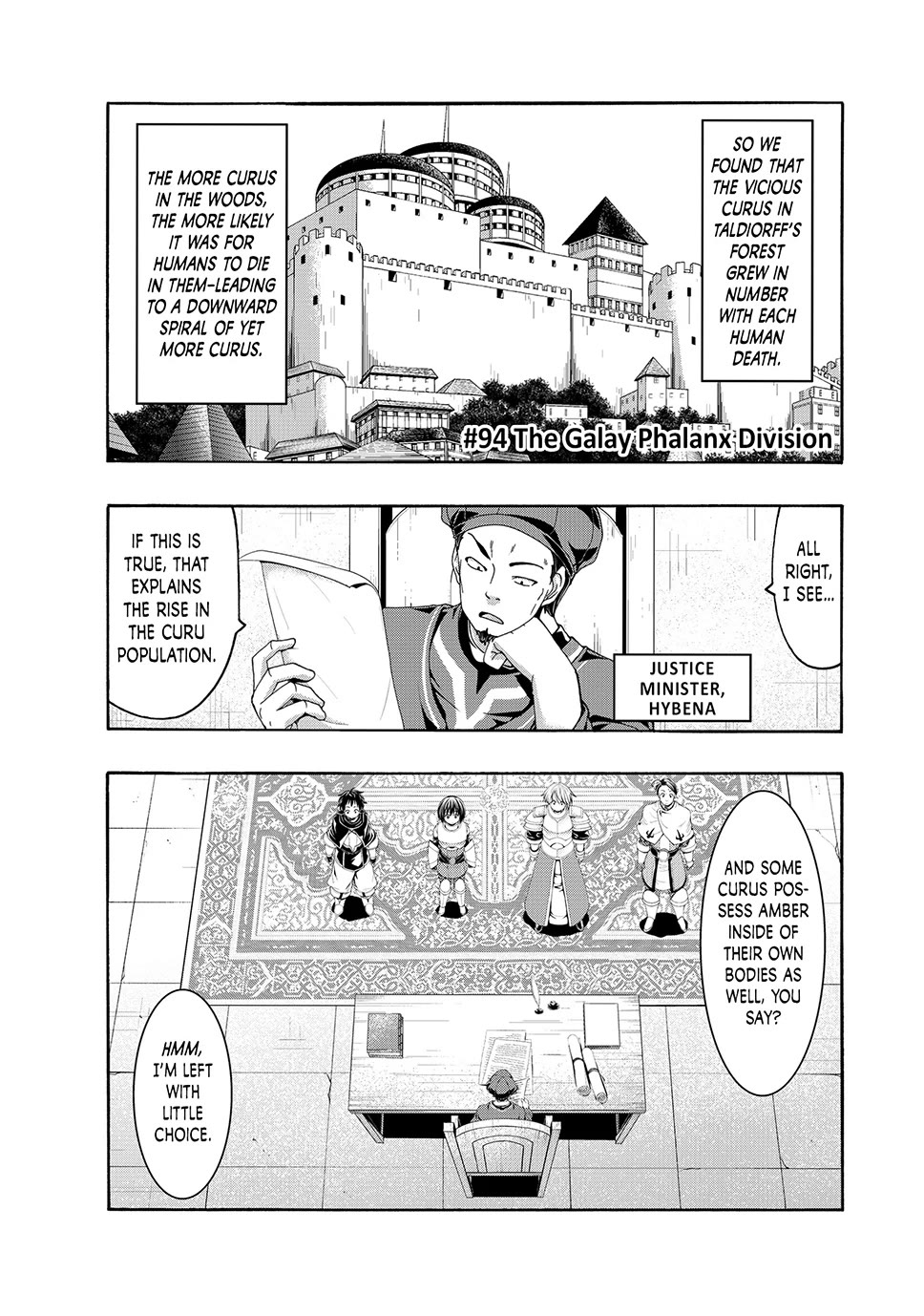 100-man no Inochi no Ue ni Ore wa Tatte Iru chapter 94 page 1