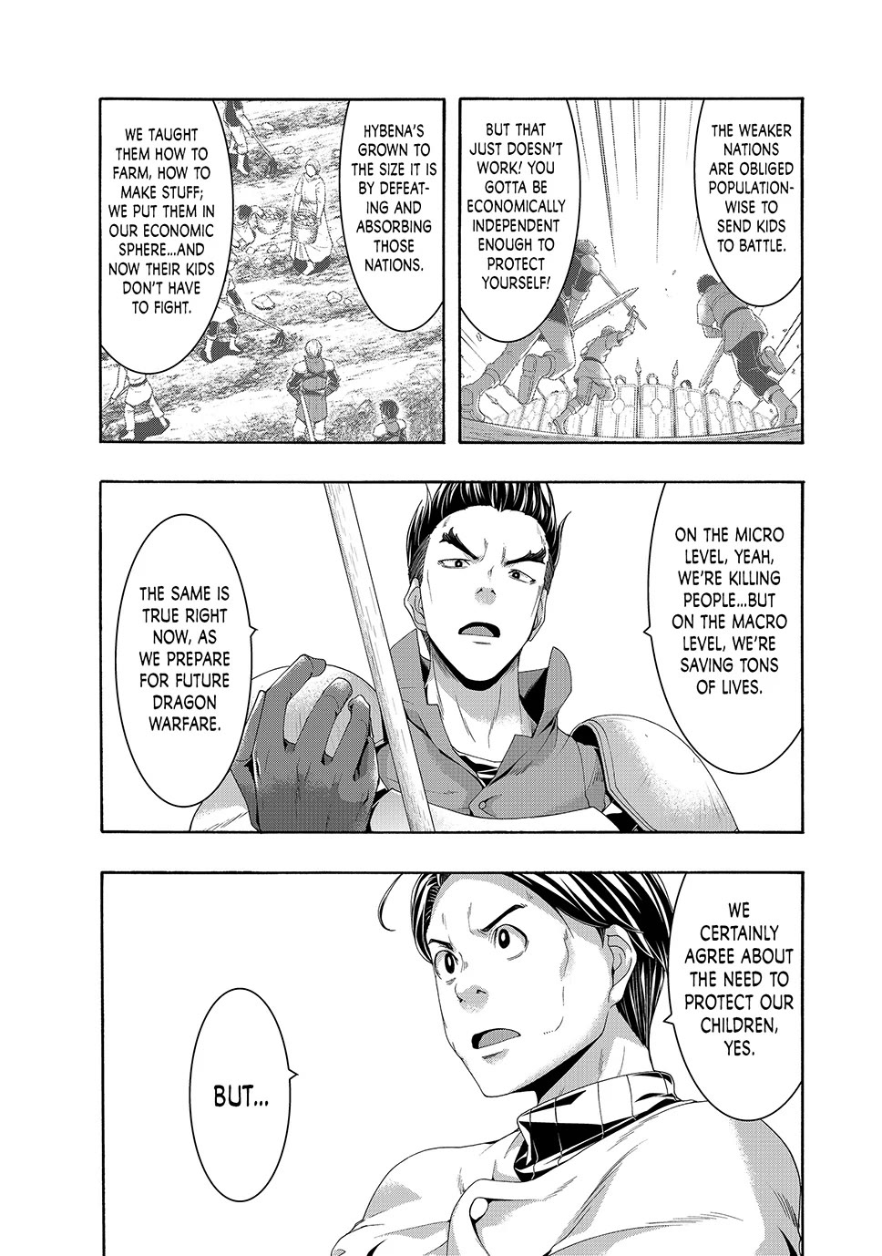 100-man no Inochi no Ue ni Ore wa Tatte Iru chapter 94 page 9