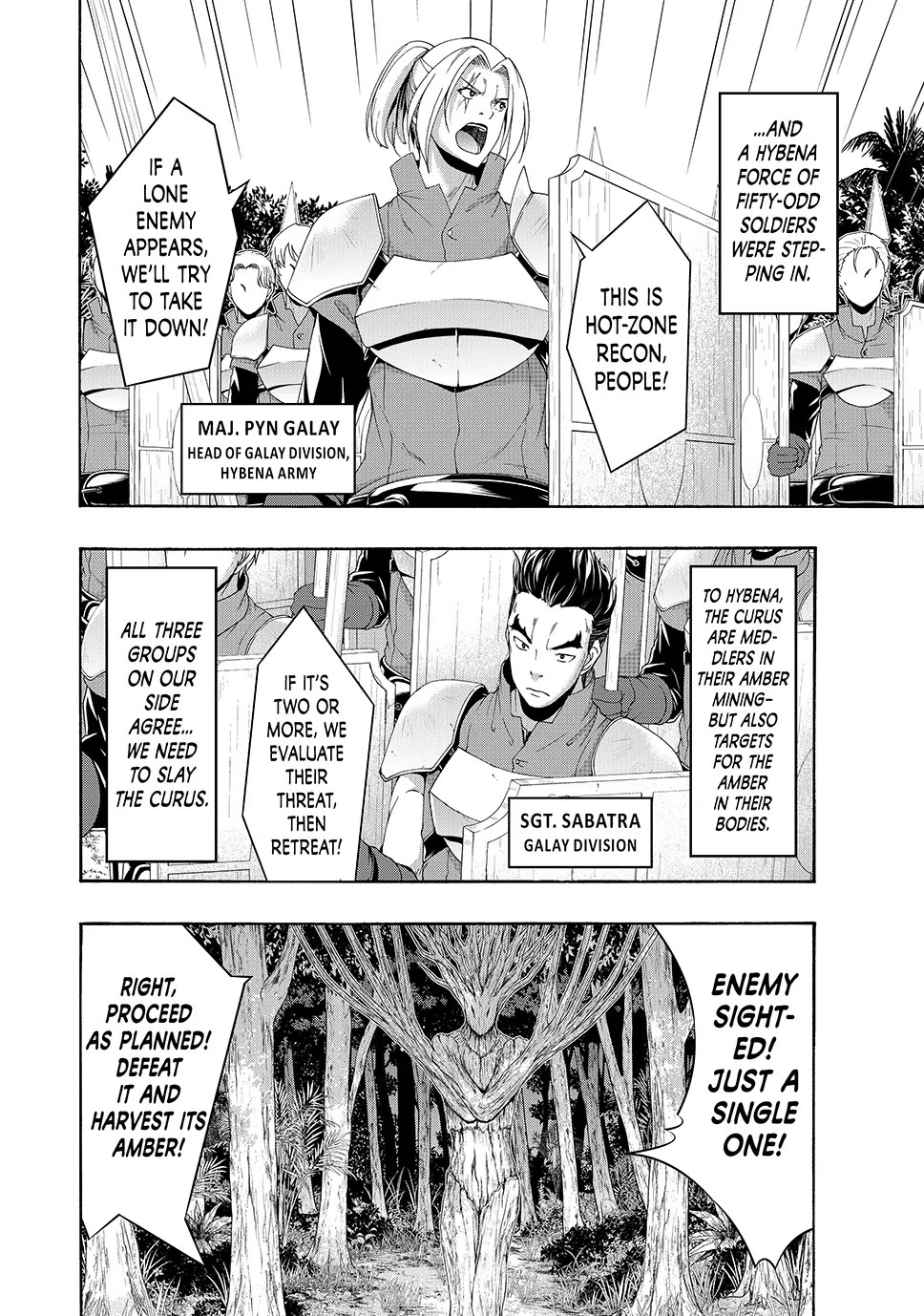 100-man no Inochi no Ue ni Ore wa Tatte Iru chapter 95 page 2