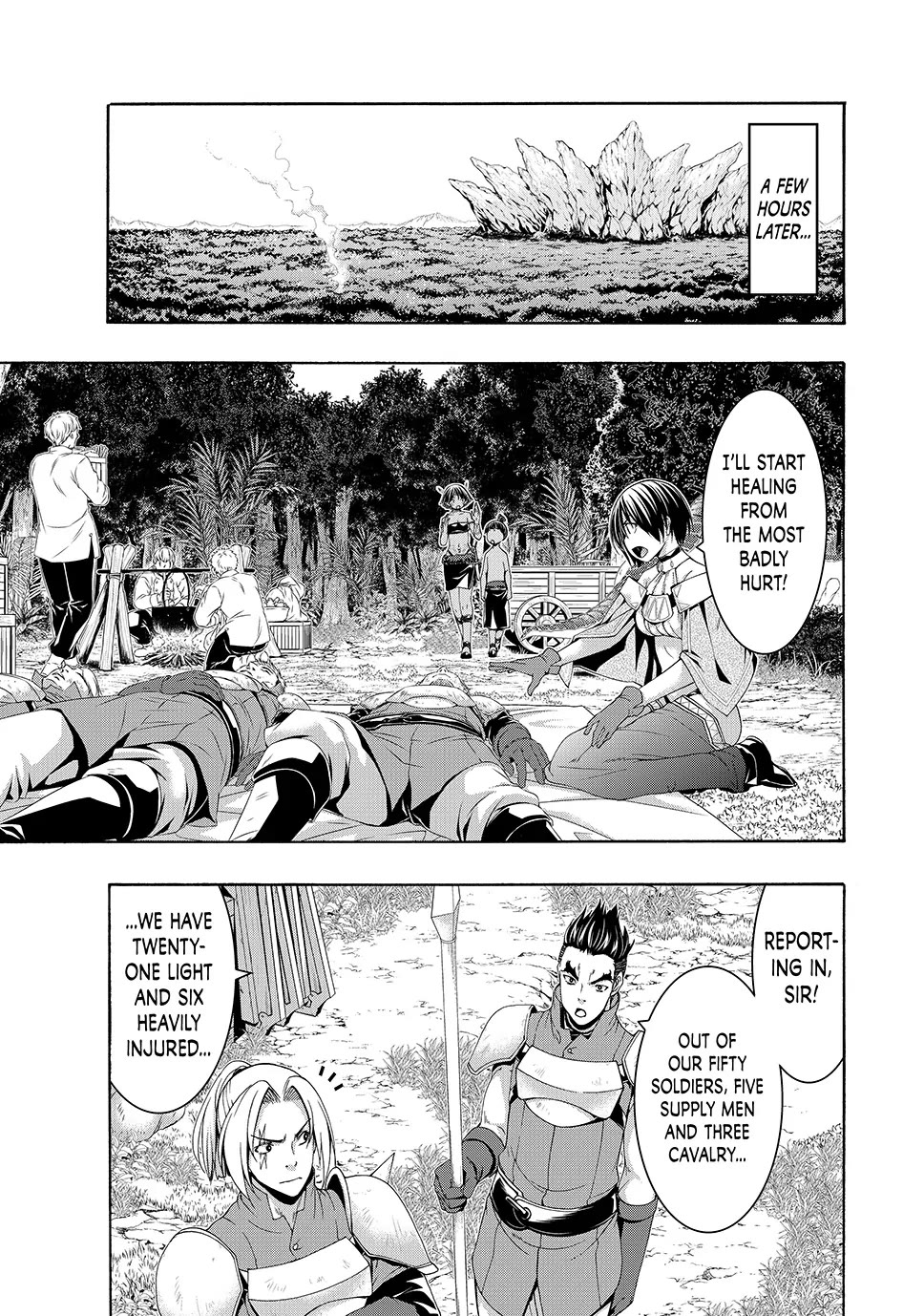 100-man no Inochi no Ue ni Ore wa Tatte Iru chapter 95 page 34