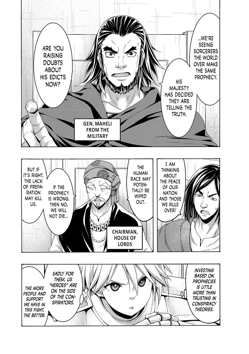 100-man no Inochi no Ue ni Ore wa Tatte Iru chapter 96 page 15