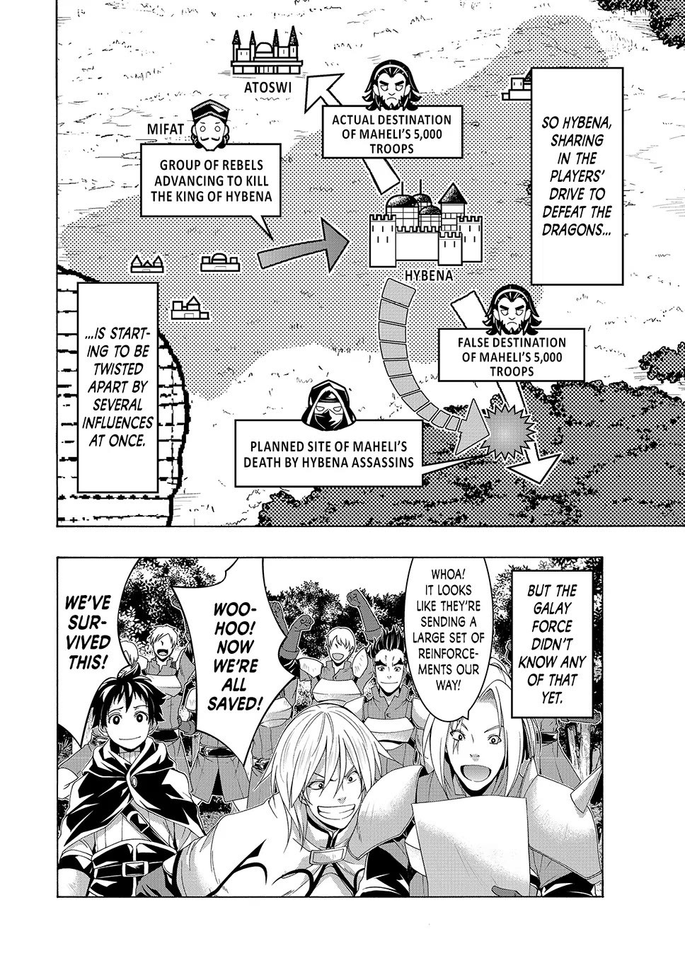 100-man no Inochi no Ue ni Ore wa Tatte Iru chapter 96 page 37